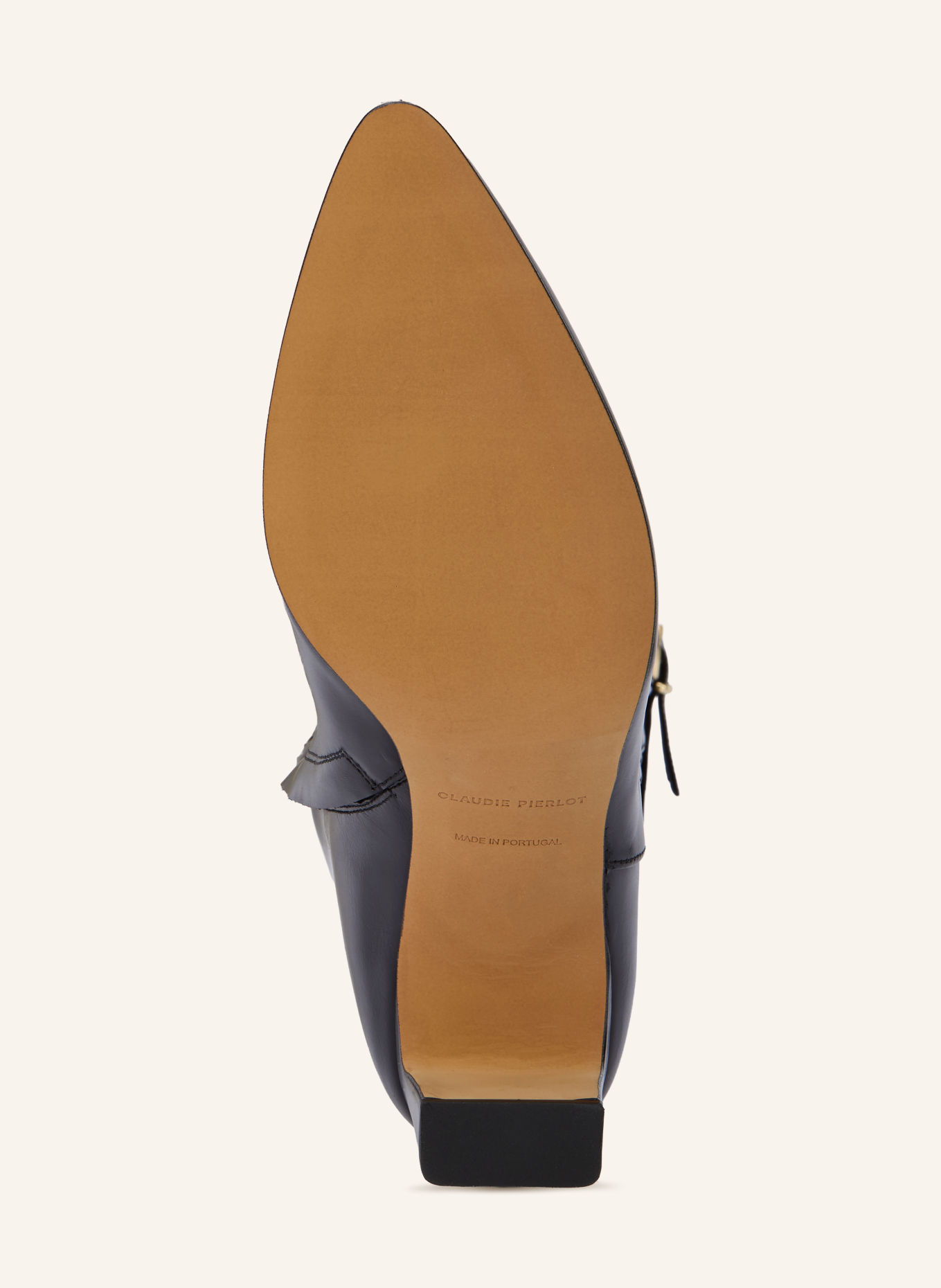 CLAUDIE PIERLOT Kozaki: CZARNY