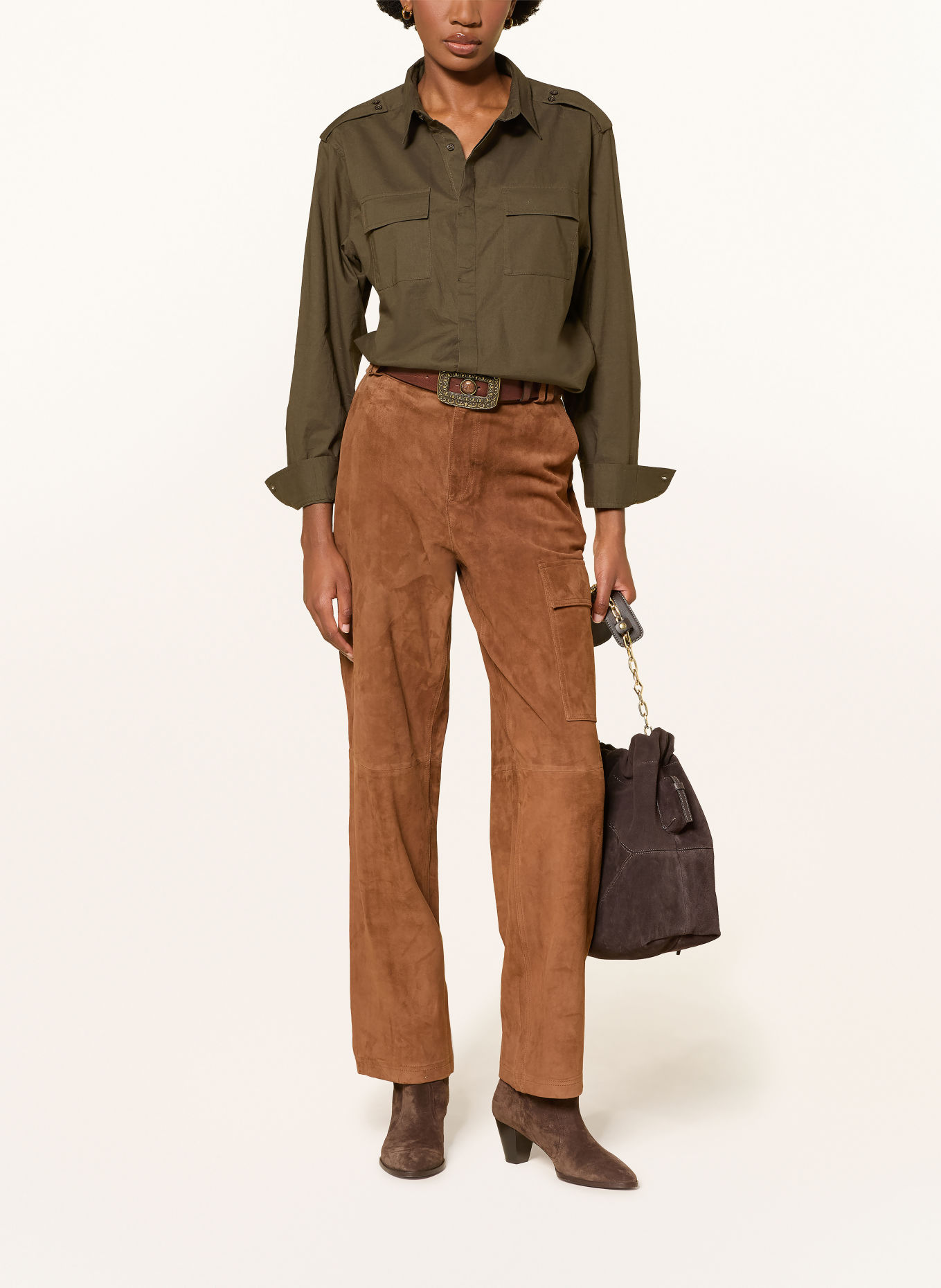 ba&sh Hemdbluse PALANI: KHAKI