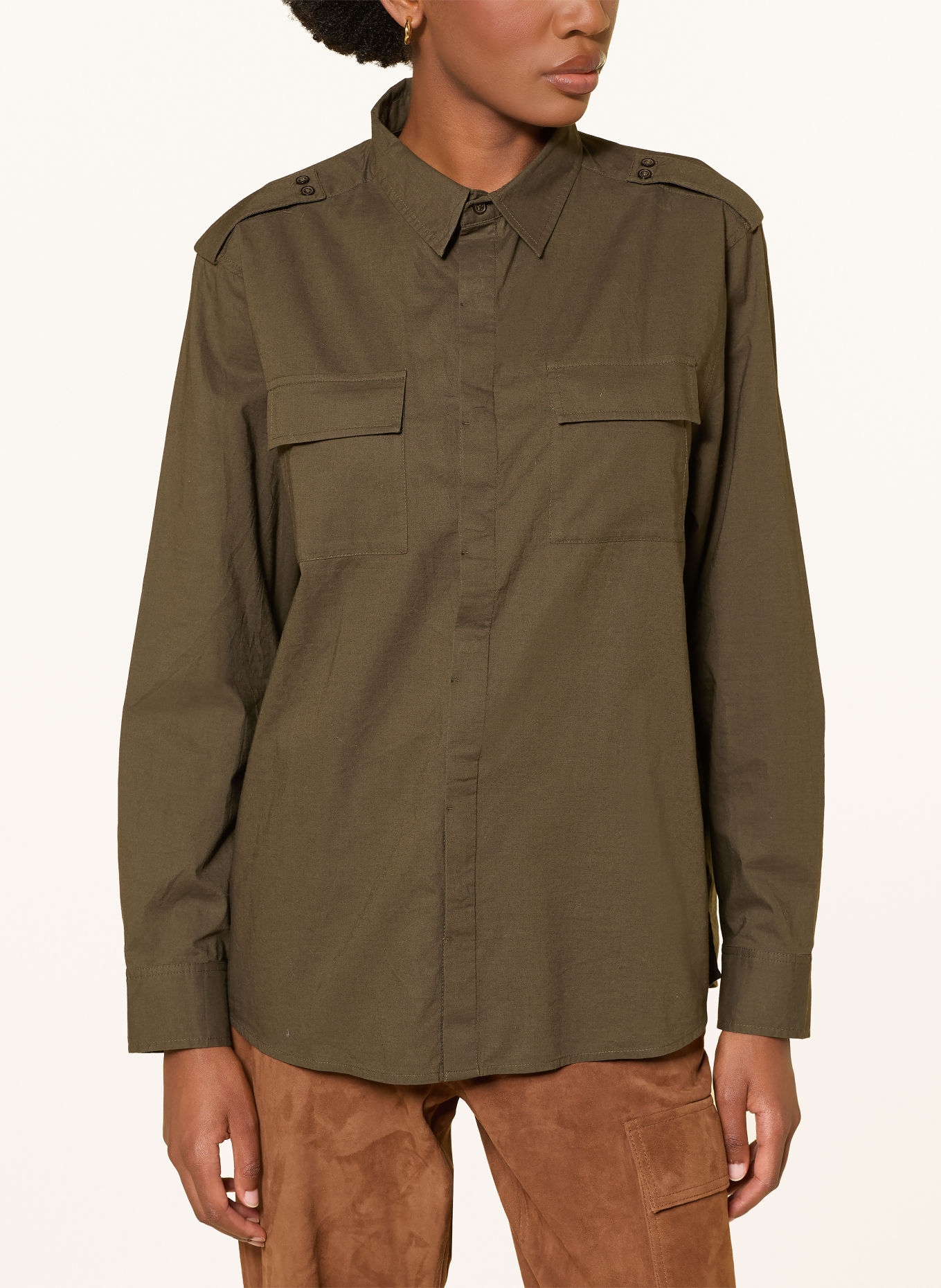 ba&sh Hemdbluse PALANI: KHAKI