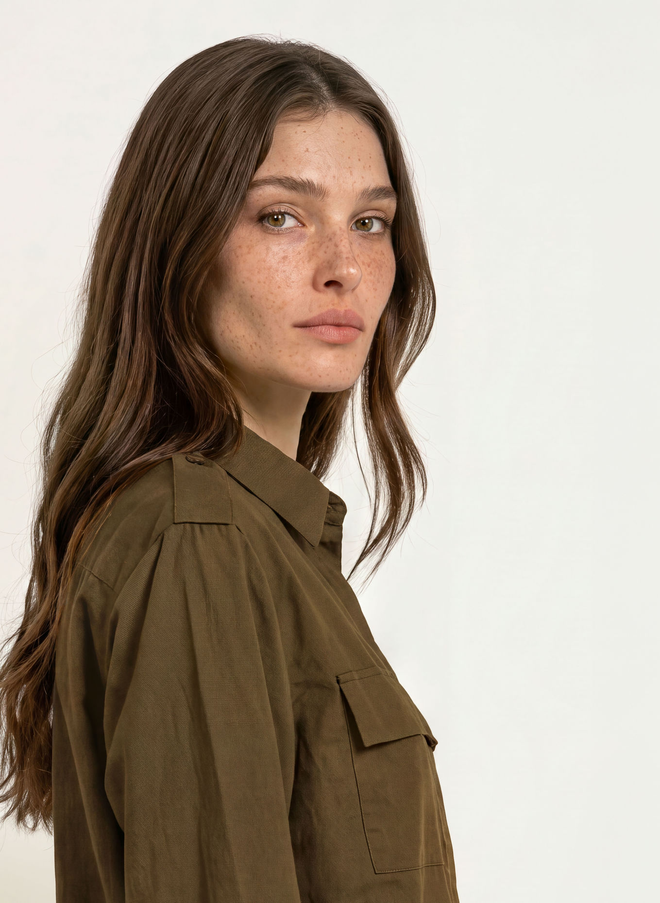 ba&sh Hemdbluse PALANI: KHAKI
