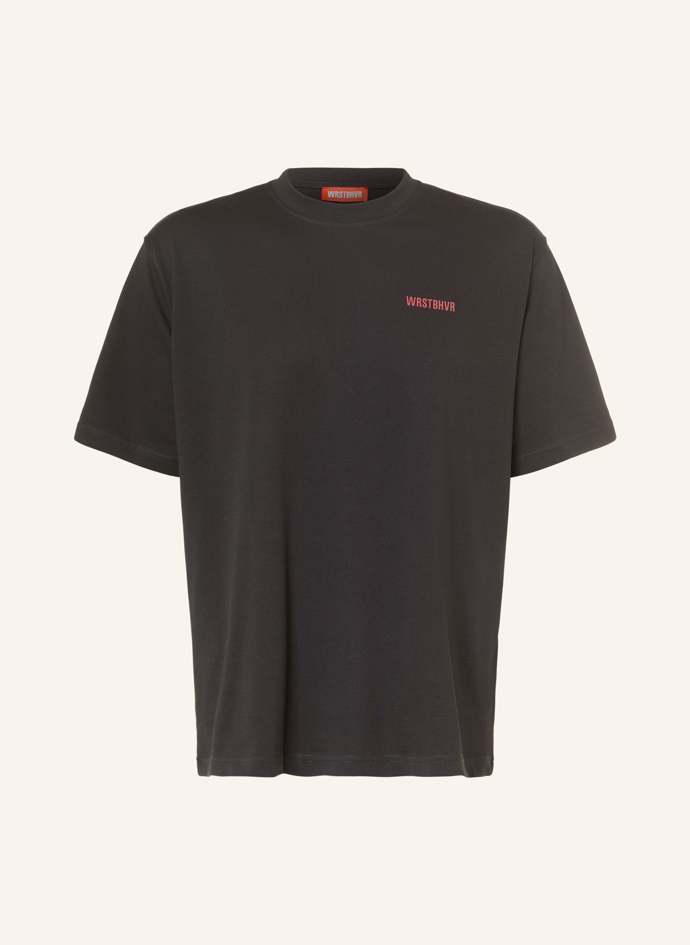 WRSTBHVR T-shirt STUDIO V15: NOIR