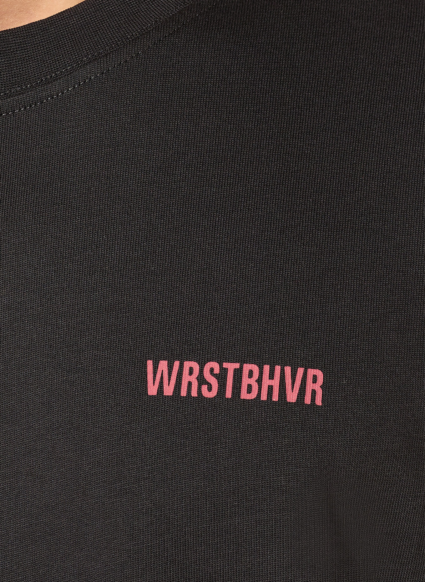 WRSTBHVR T-shirt STUDIO V15: NOIR