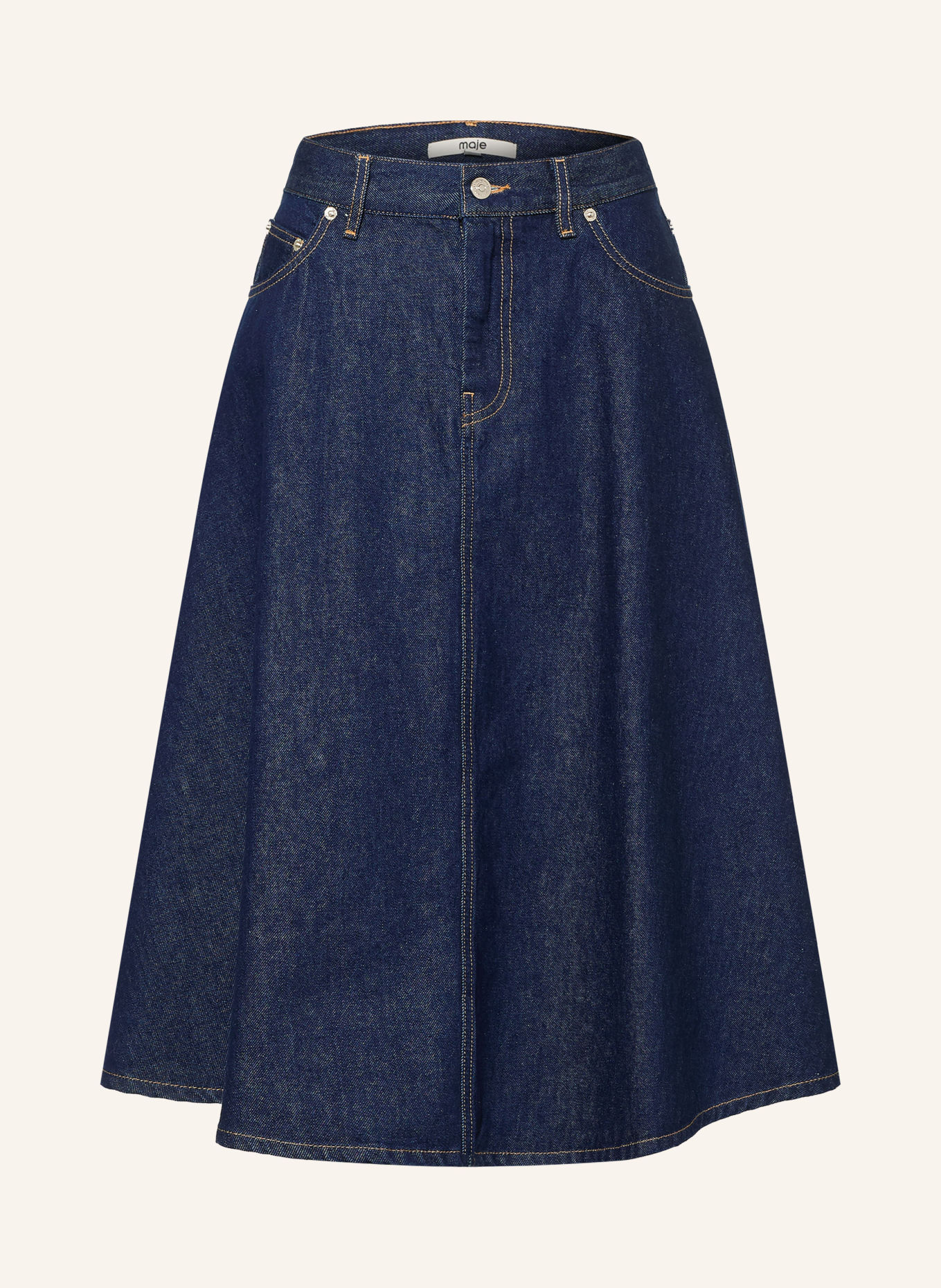 maje Jeansrock: DUNKELBLAU
