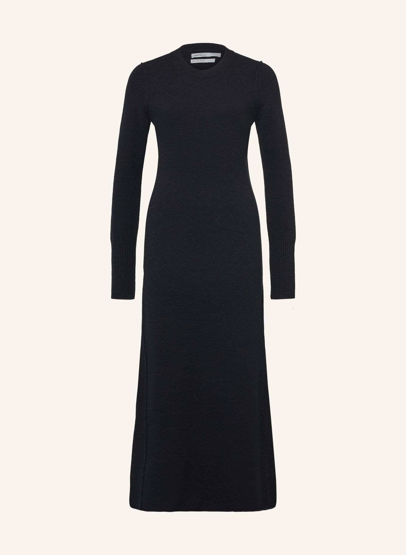 ALLSAINTS ERITH Knit Dress: BLACK