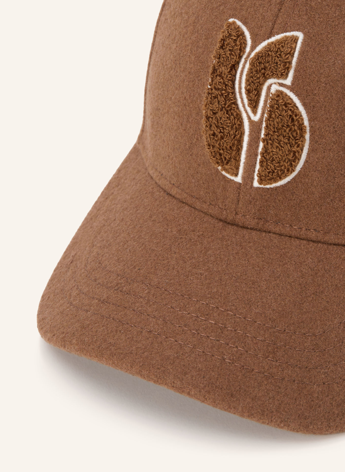 ba&sh Cap HUGO: BRAUN