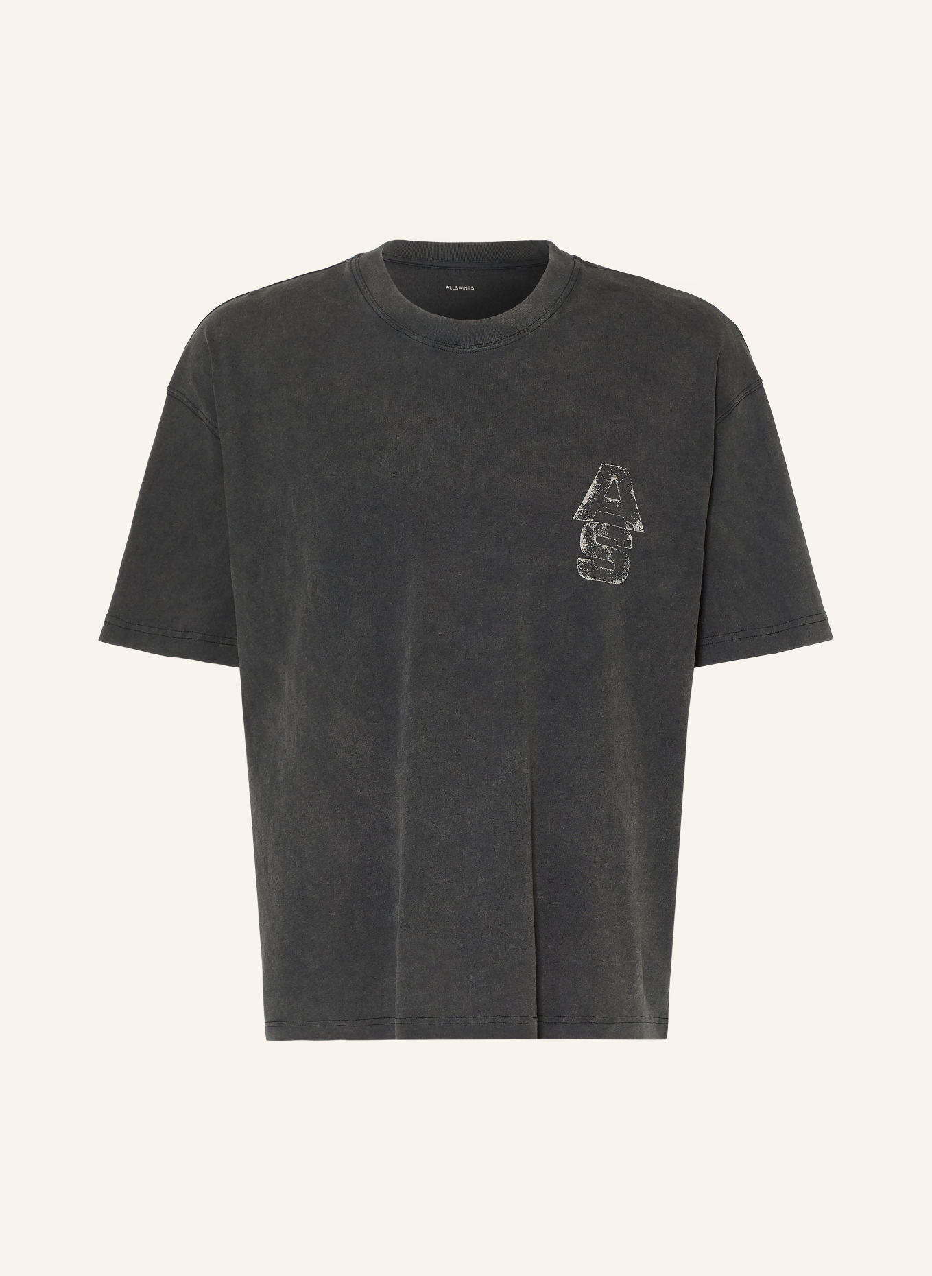 ALLSAINTS T-Shirt ROLLER: SCHWARZ