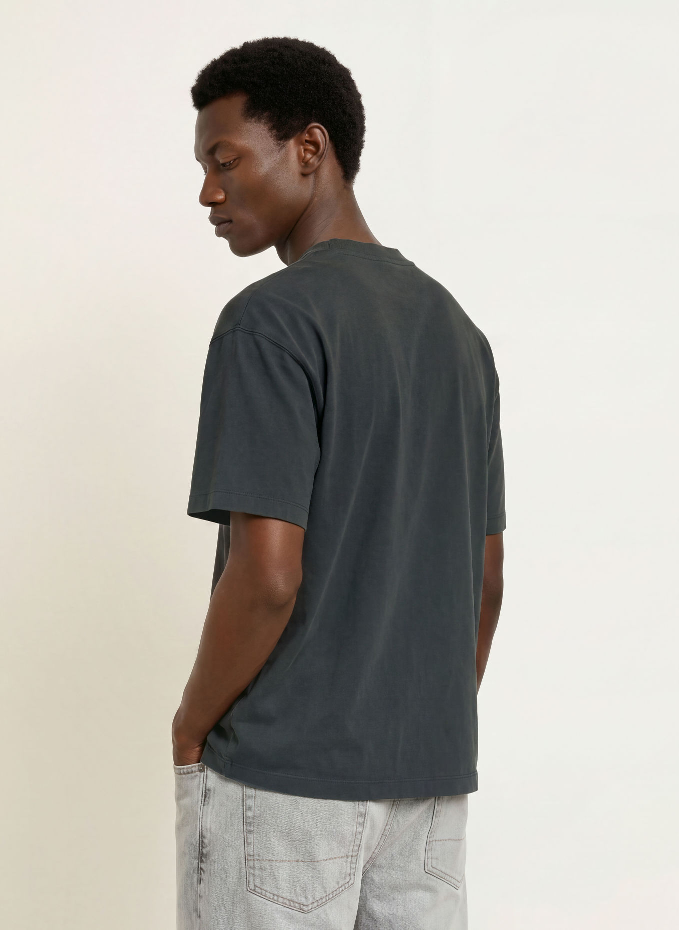 ALLSAINTS T-shirt MADDOX: DONKERGRIJS