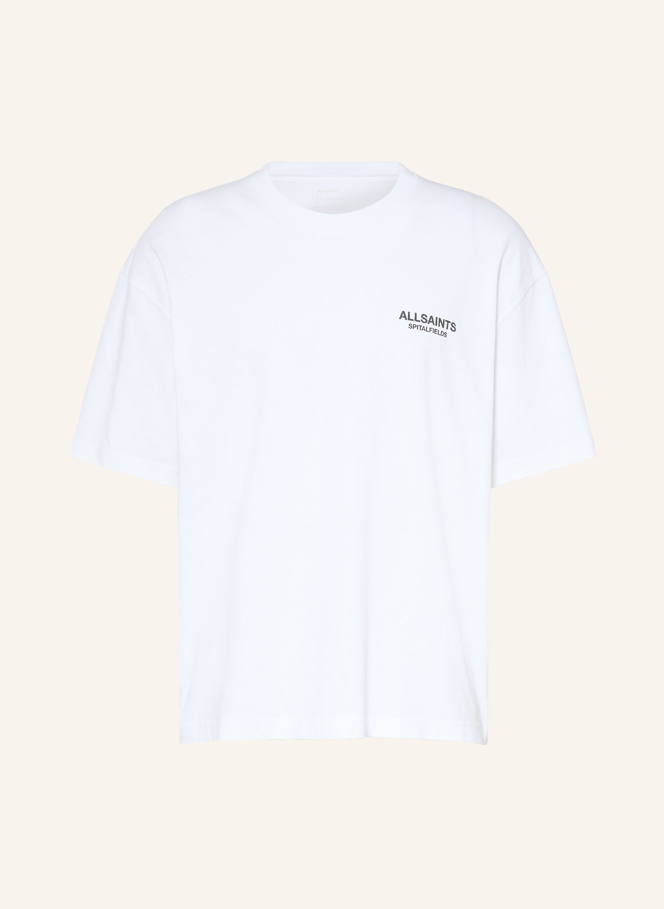 ALLSAINTS T-Shirt SHADOW: WEISS / SCHWARZ
