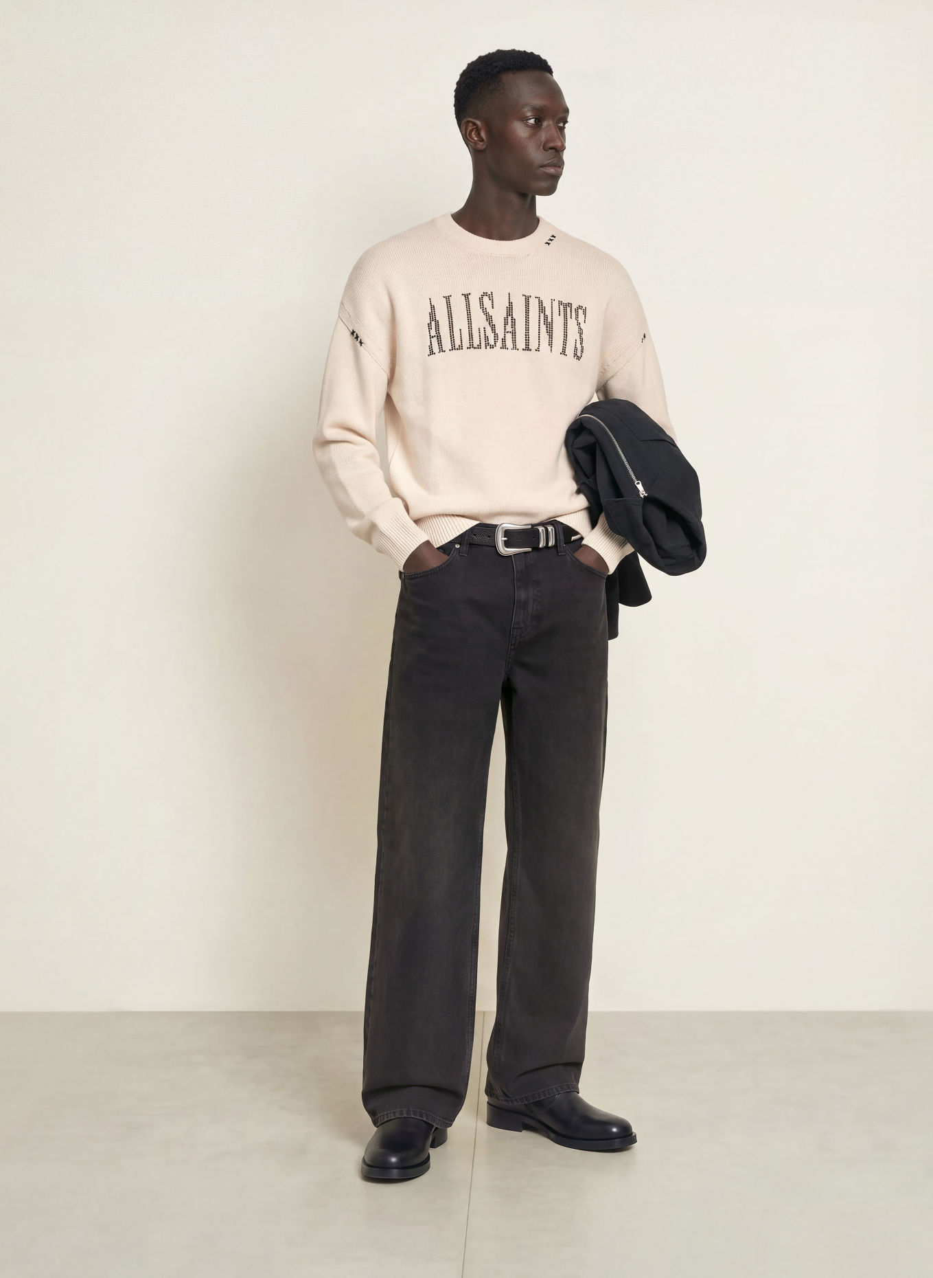 ALLSAINTS Pull: BEIGE