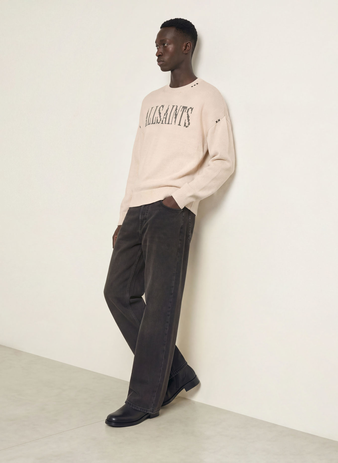 ALLSAINTS Pull: BEIGE