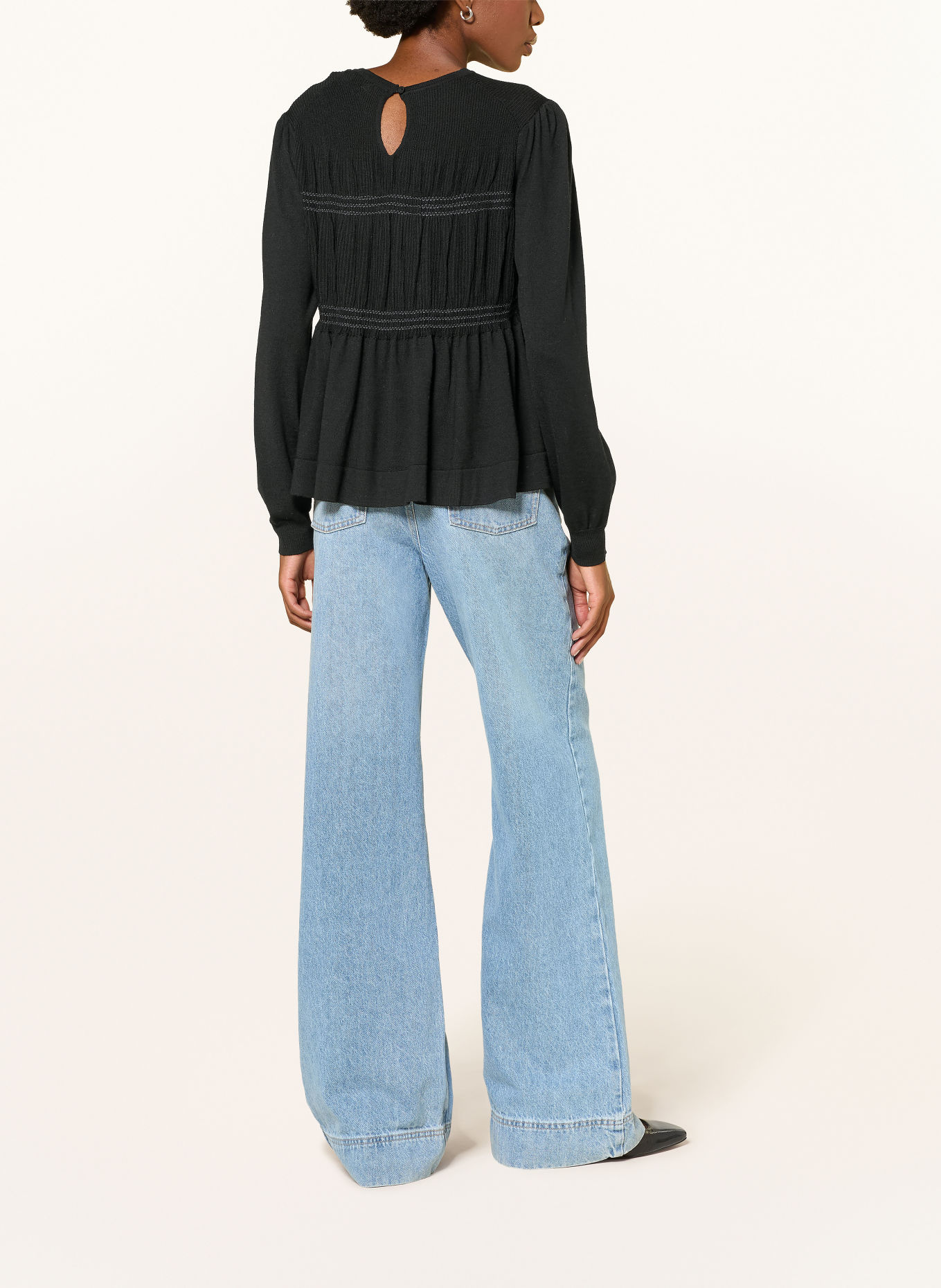 ba&sh Pullover SOFIA: SCHWARZ