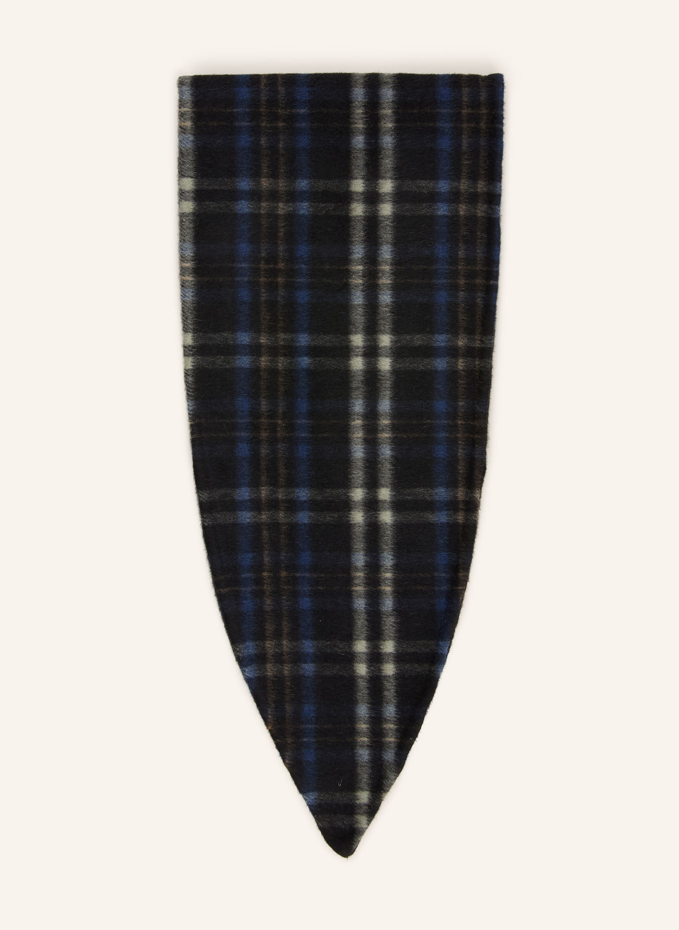 CLAUDIE PIERLOT Schal: SCHWARZ / BRAUN / BLAU