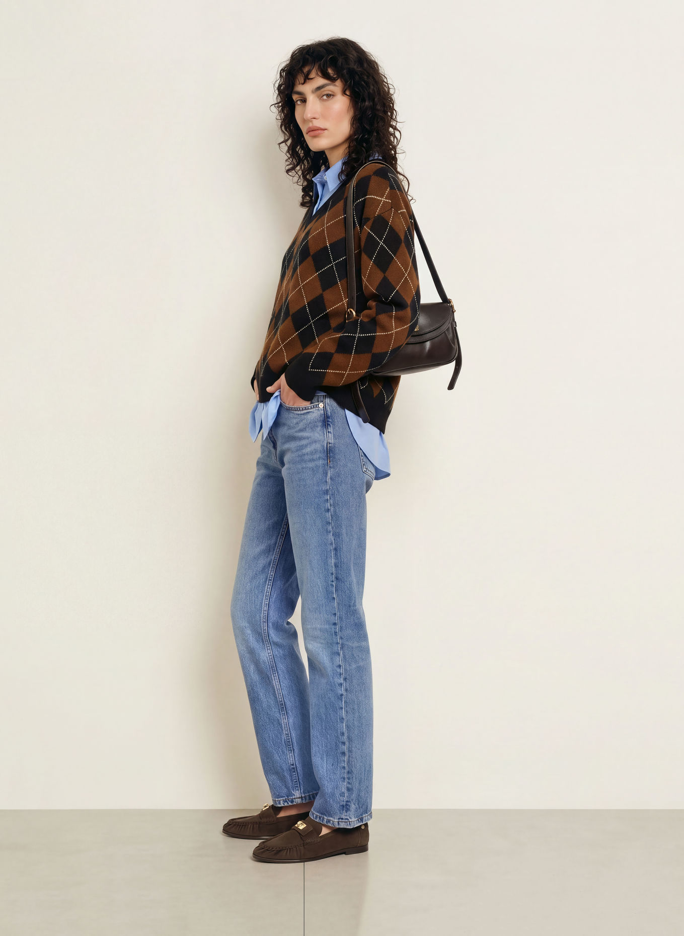 SANDRO Straight Jeans: 4785 BLUE JEAN