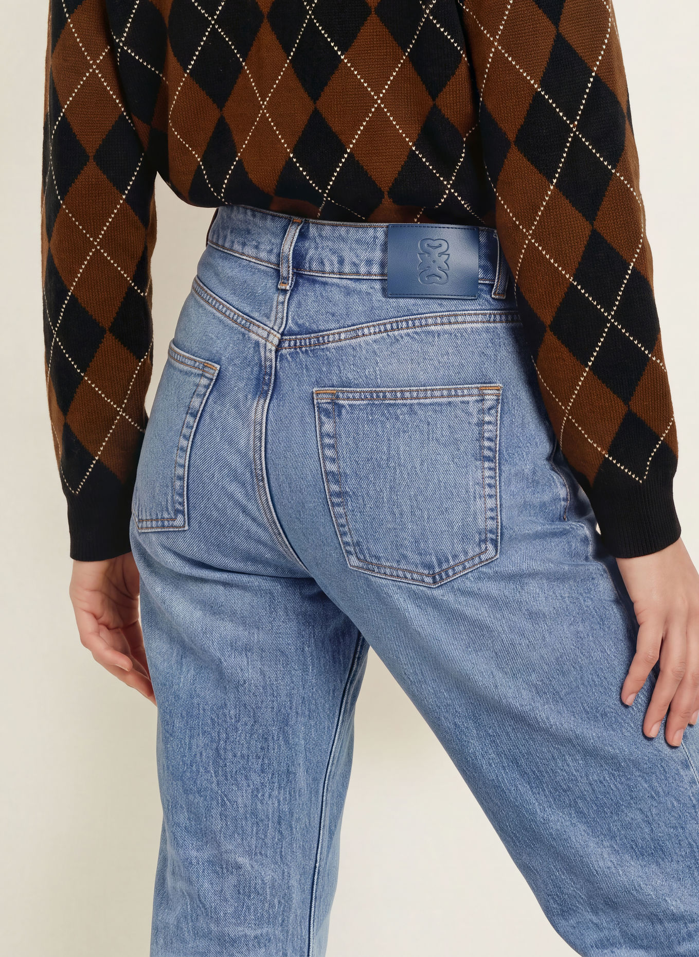 SANDRO Straight Jeans: 4785 BLUE JEAN