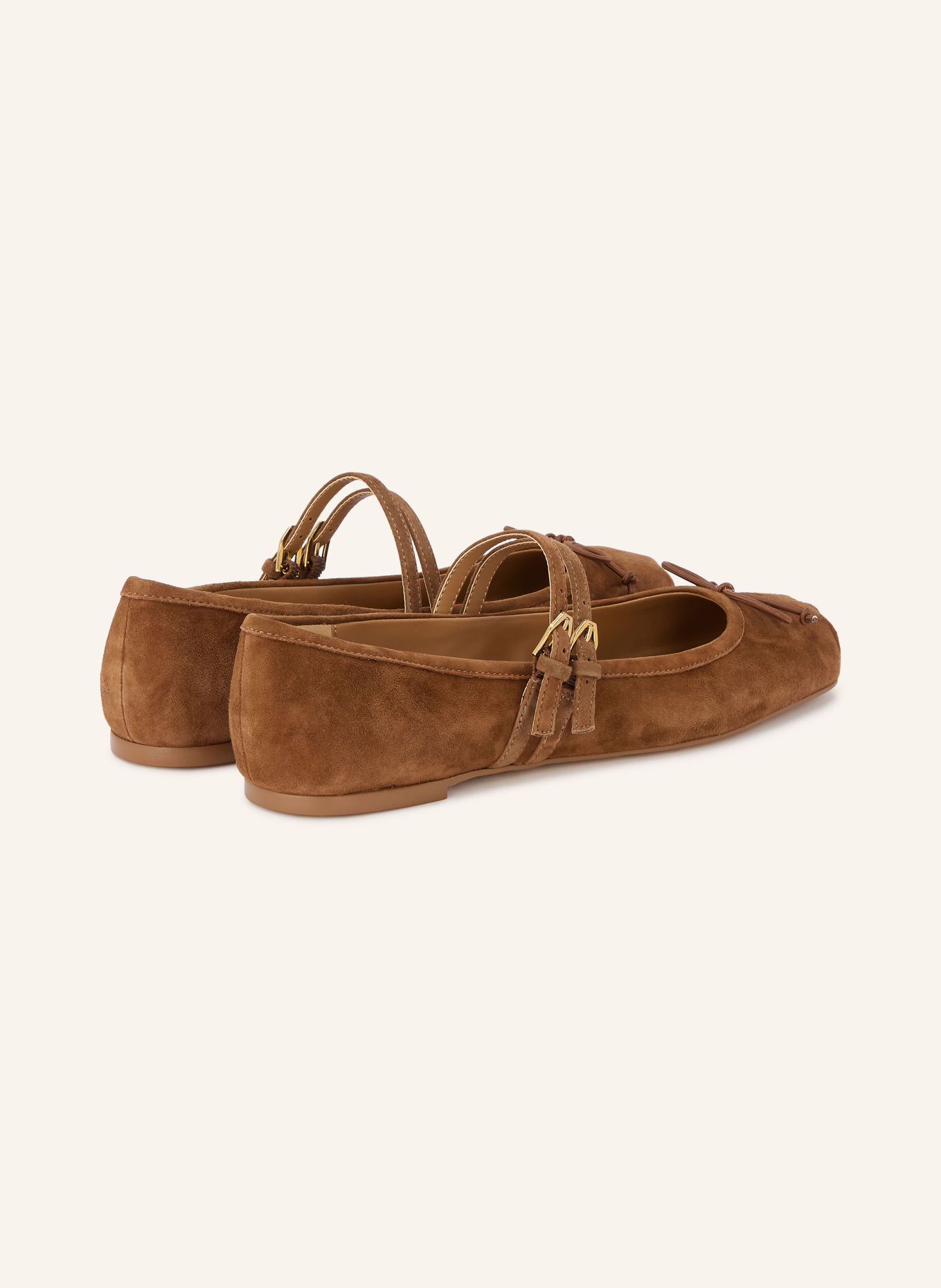 Dolce Vita Mary-Jane-Ballerinas GIBSEN: BRAUN / GOLD