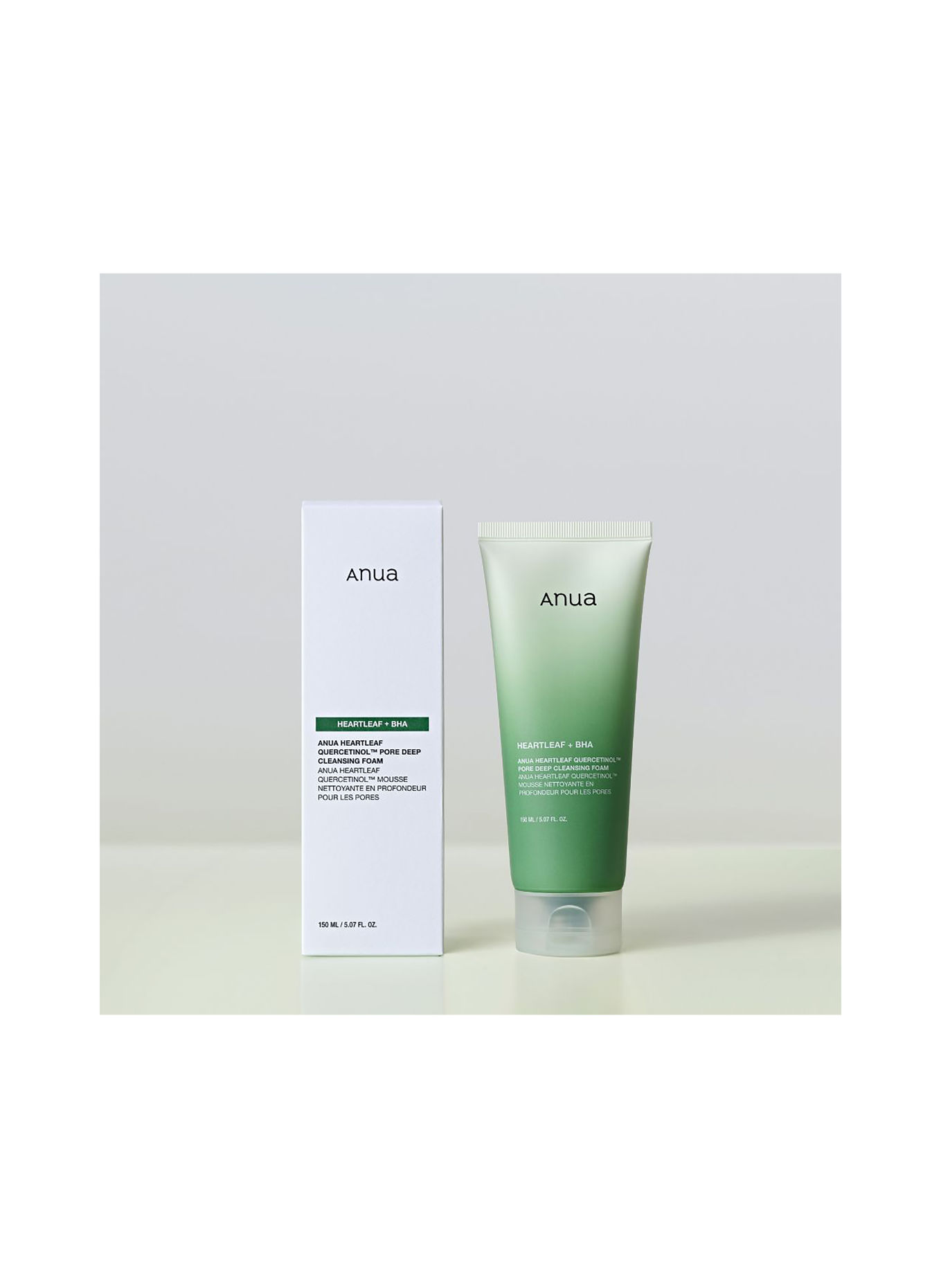 ANUA HEARTLEAF QUERCETINOL PORE DEEP CLEANSING FOAM