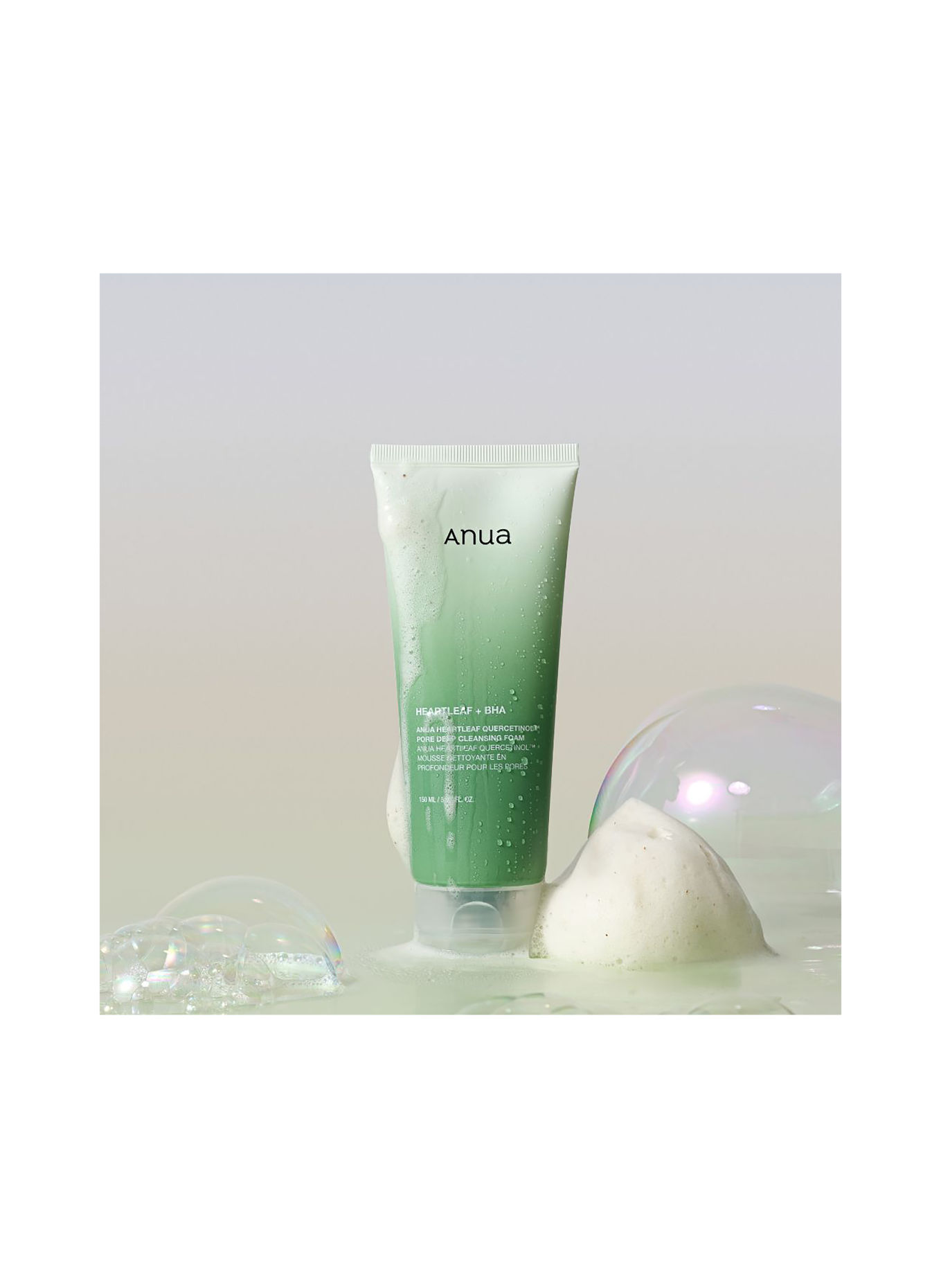 ANUA HEARTLEAF QUERCETINOL PORE DEEP CLEANSING FOAM