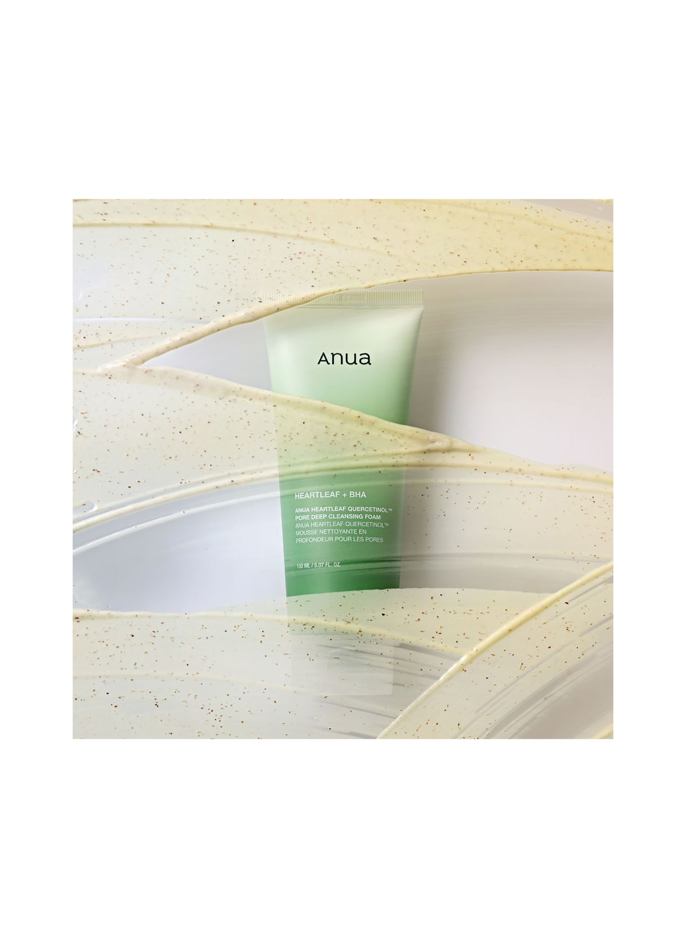 ANUA HEARTLEAF QUERCETINOL PORE DEEP CLEANSING FOAM