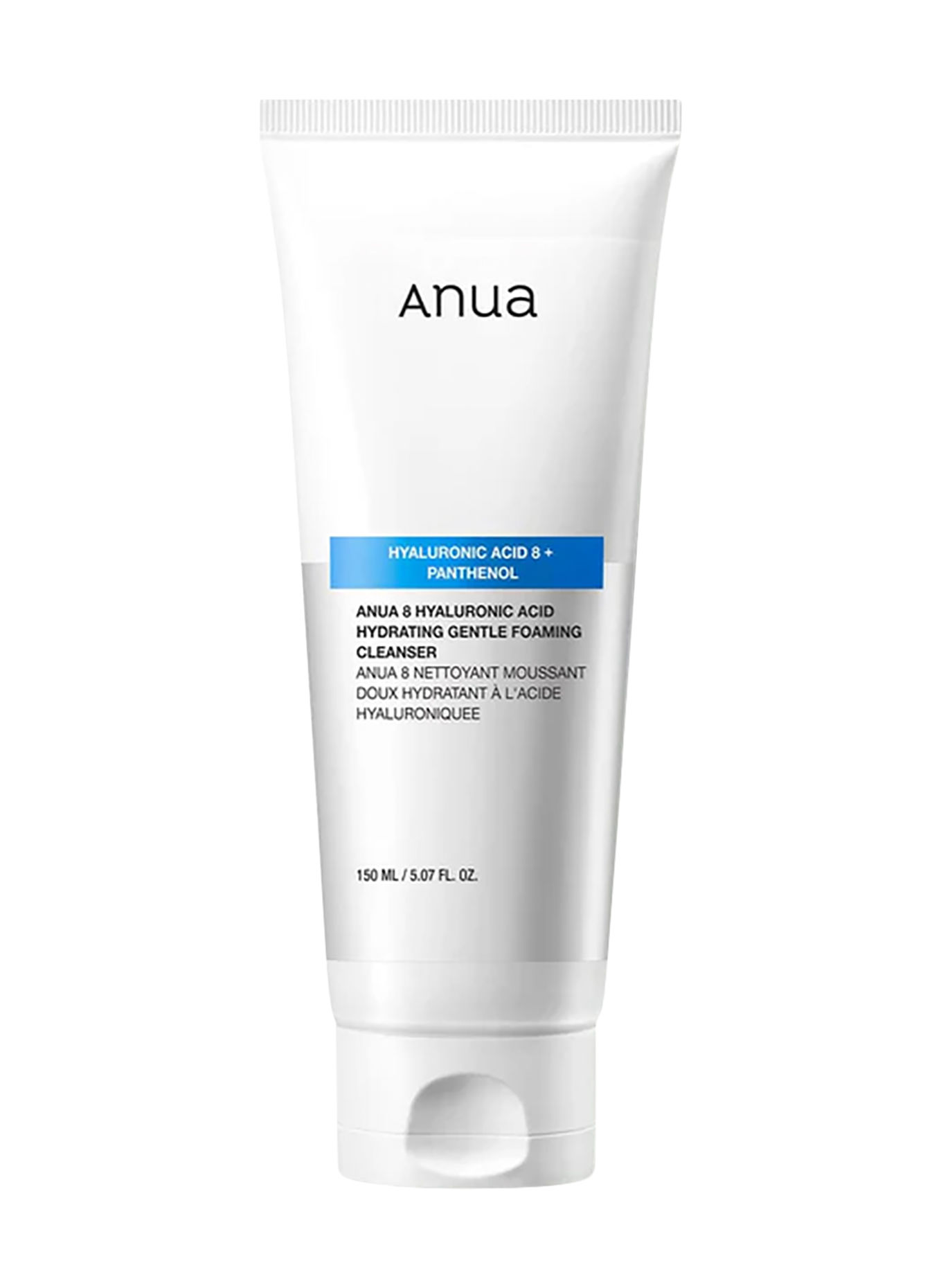 ANUA 8 HYALURONIC ACID HYDRATING GENTLE FOAMING CLEANSER