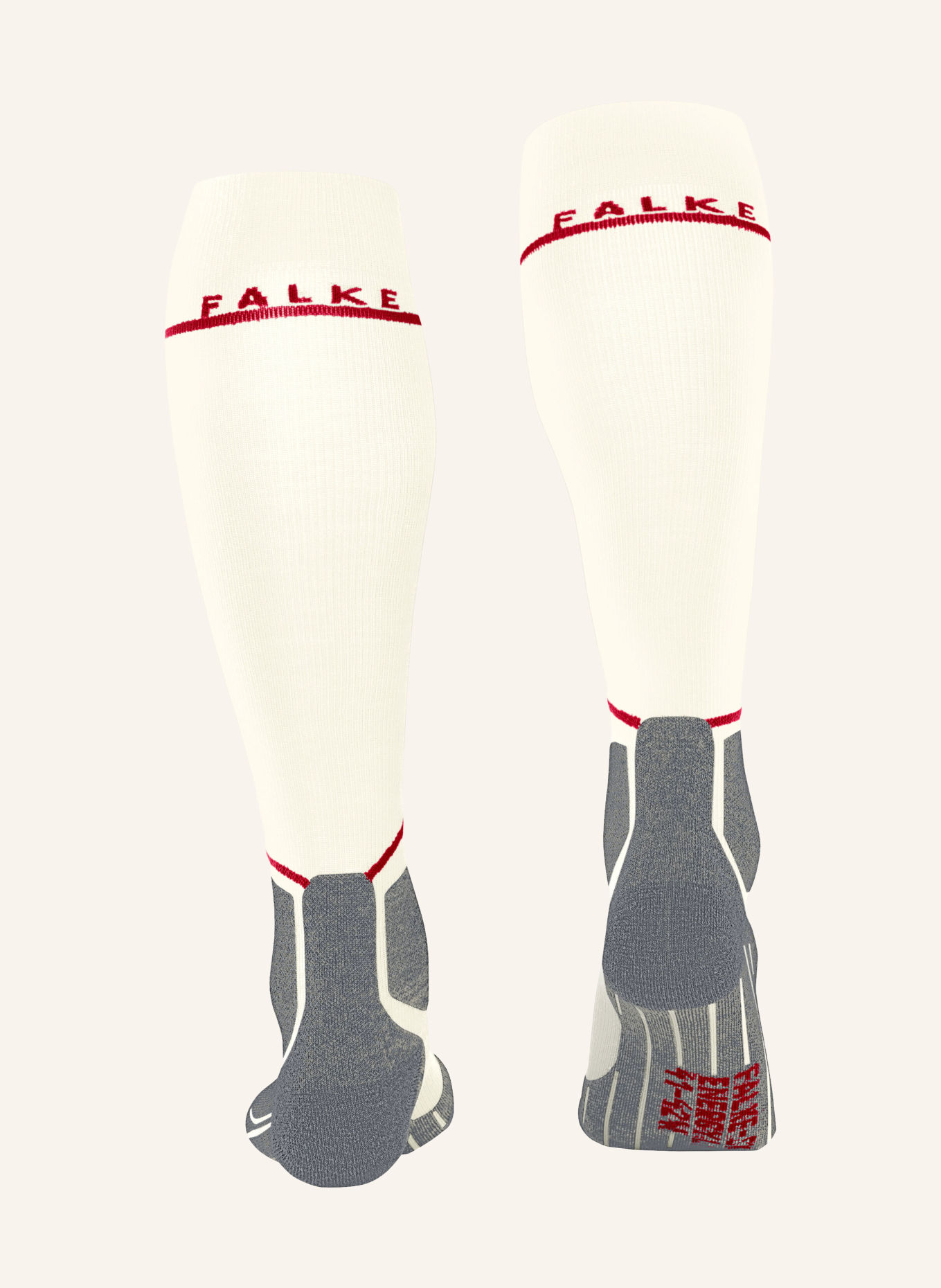 FALKE Skisocken SK4 COMPRESSION LIGHT mit Merinowolle: 2040 off-white