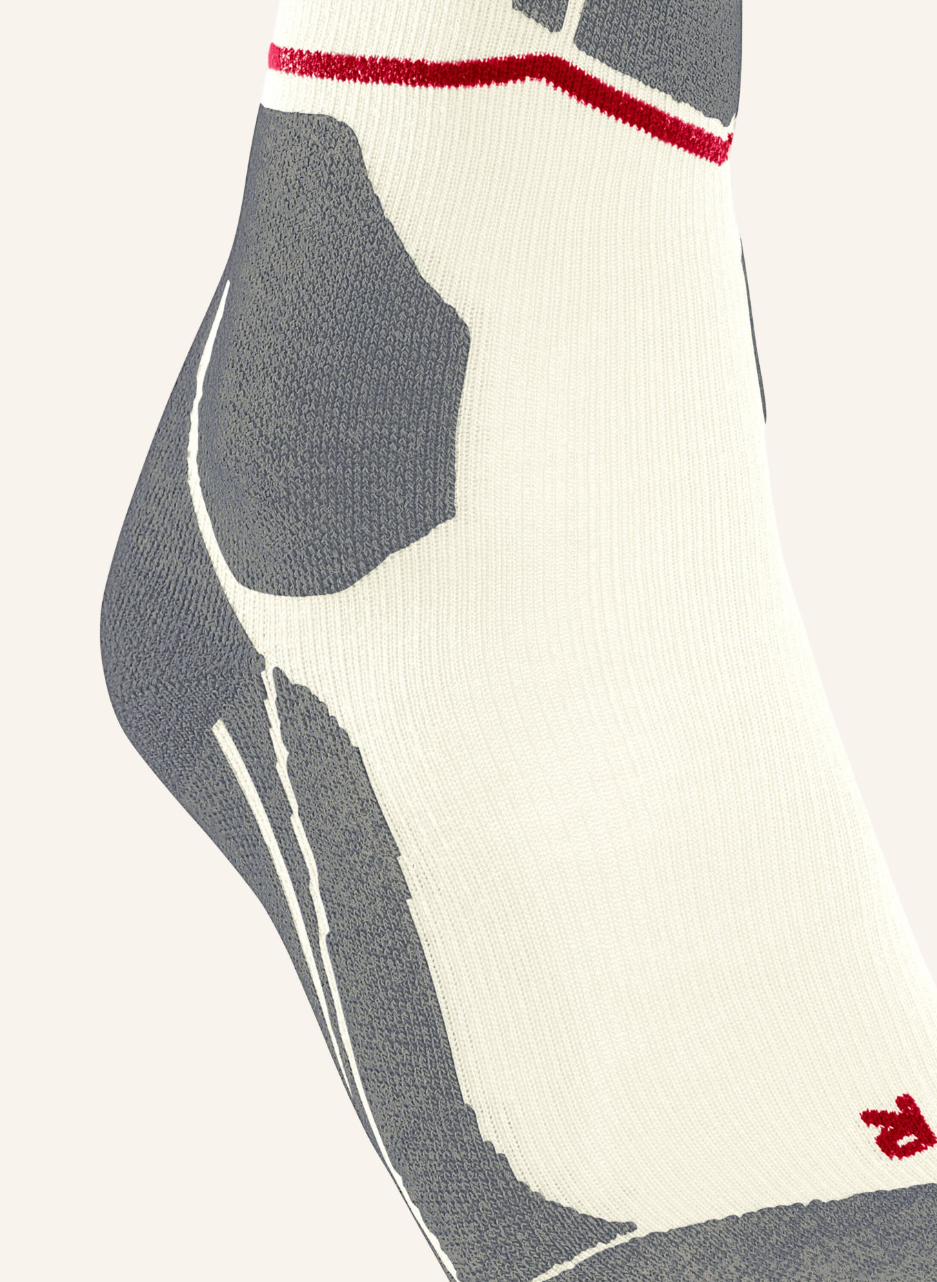 FALKE Skisocken SK4 COMPRESSION LIGHT mit Merinowolle: 2040 off-white