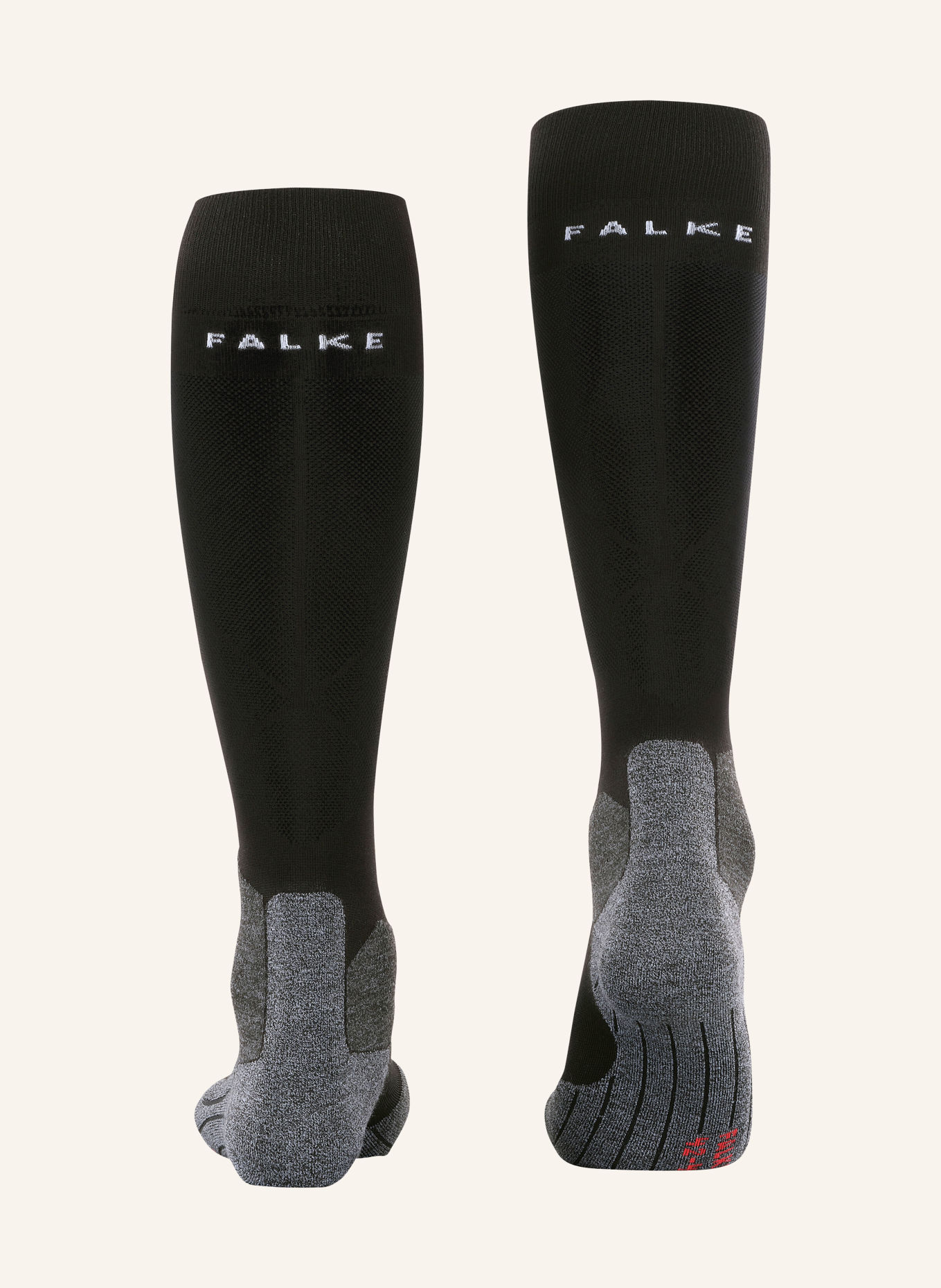 FALKE Skisocken SK5 EXPERT: 3171 BLACK-LIGHTNING
