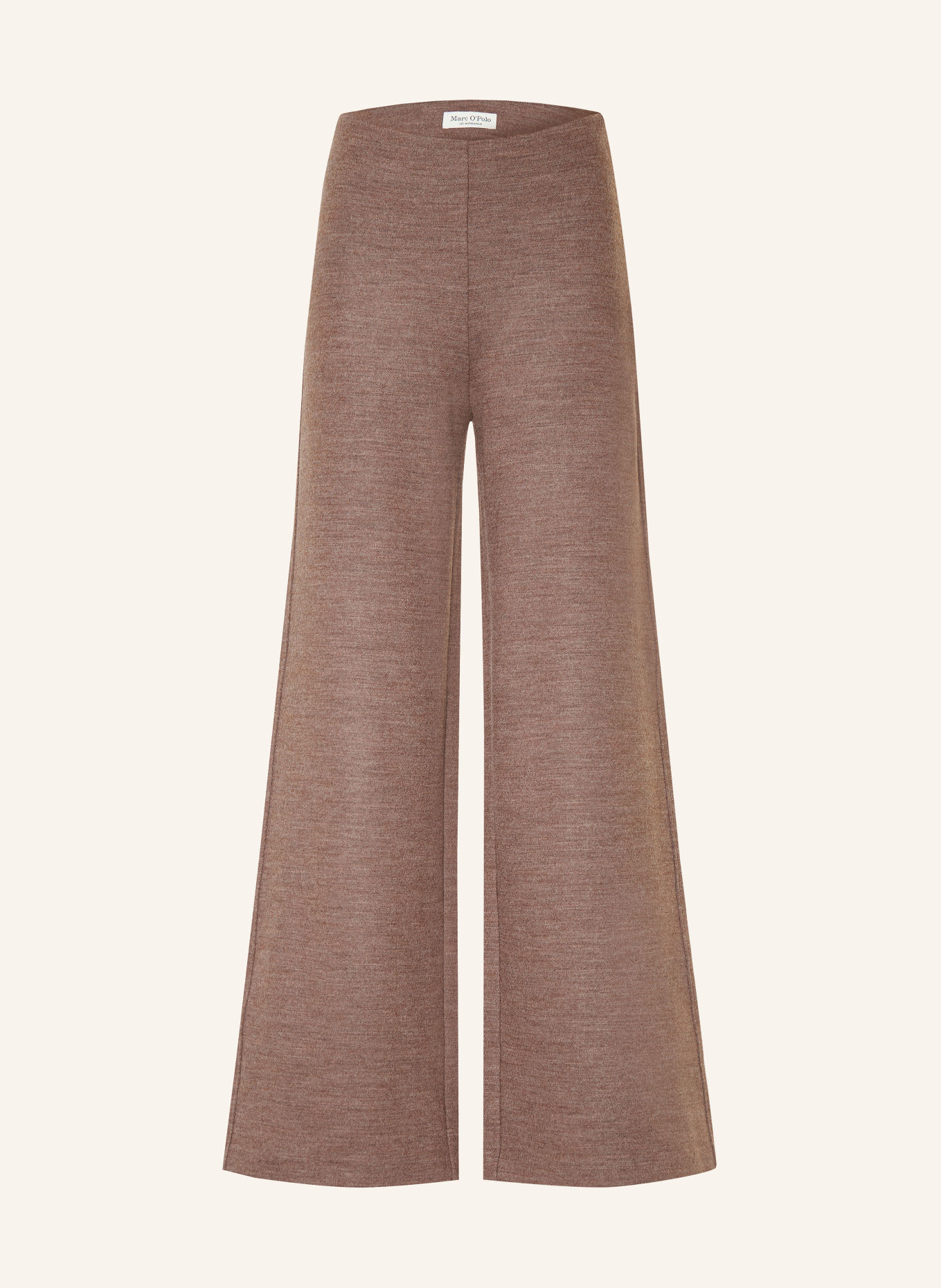 Marc O'Polo Wide-leg trousers: BROWN
