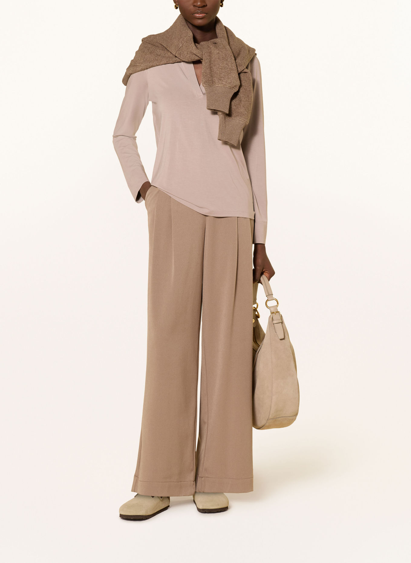 Marc O'Polo Long-sleeve shirt: BEIGE