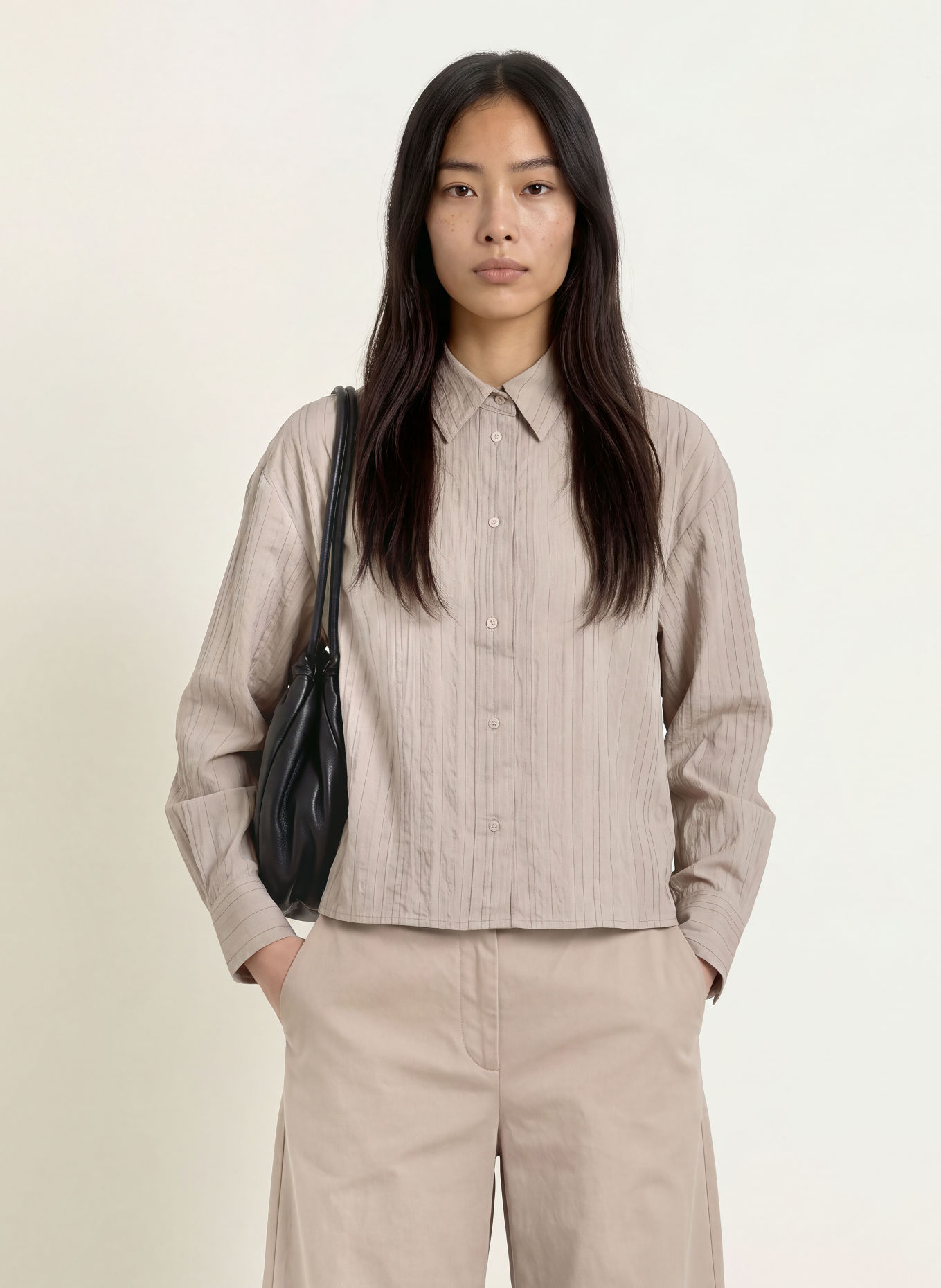 Marc O'Polo Hemdbluse: BEIGE