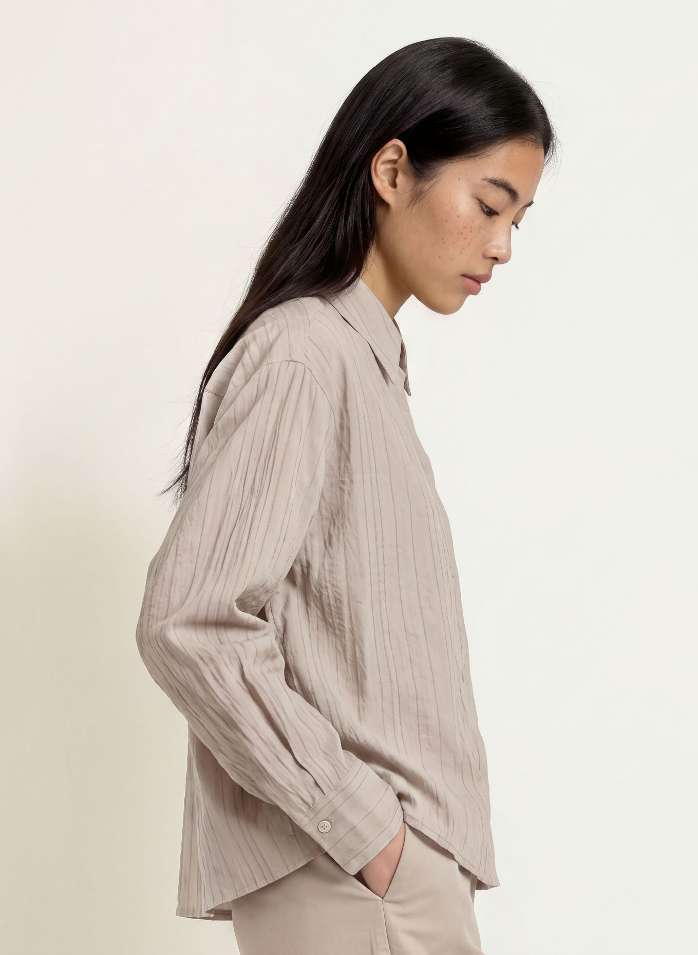 Marc O'Polo Hemdbluse: BEIGE