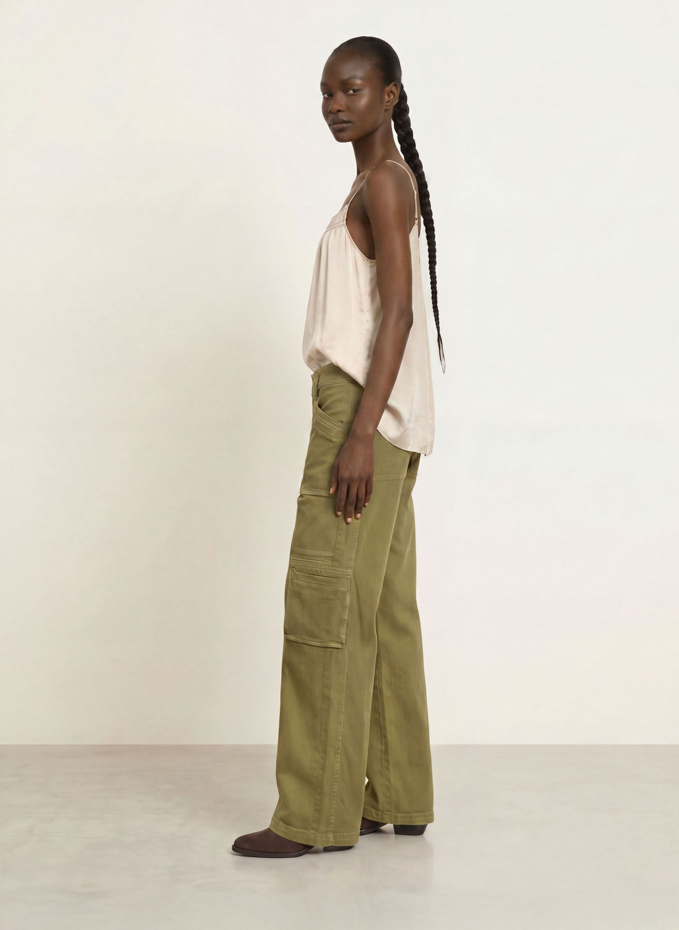 ba&sh Cargohose NINON: OLIV