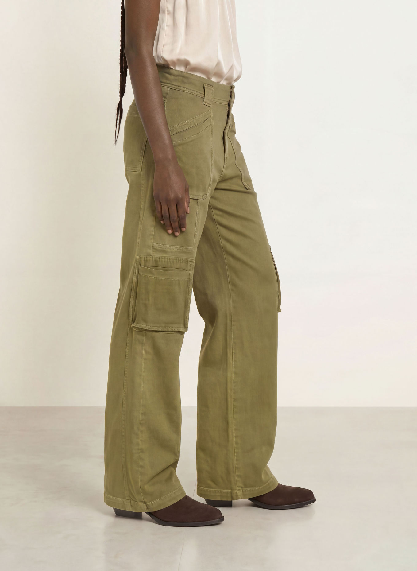ba&sh Cargohose NINON: OLIV