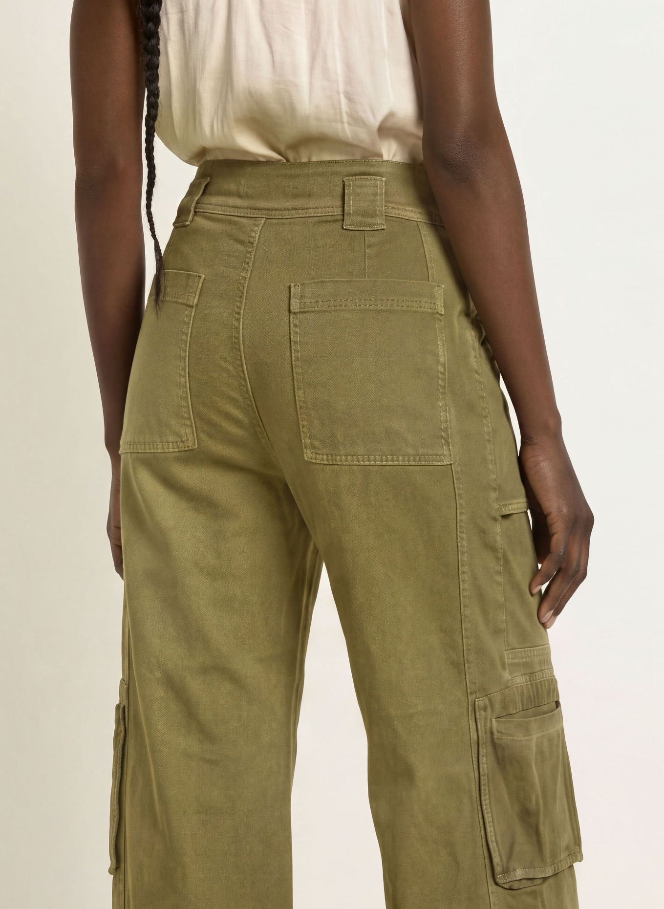 ba&sh Cargohose NINON: OLIV