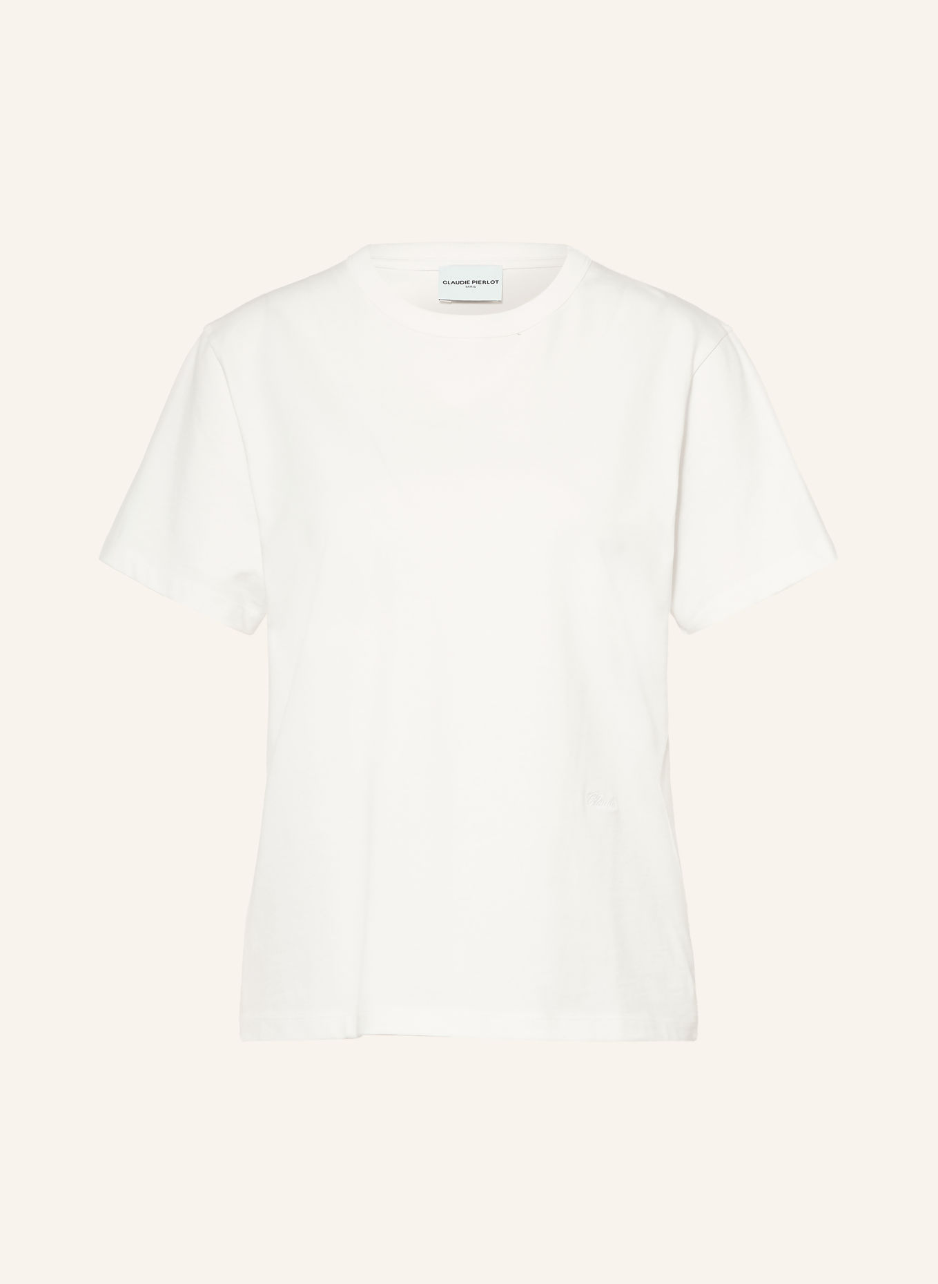 CLAUDIE PIERLOT T-Shirt: WEISS
