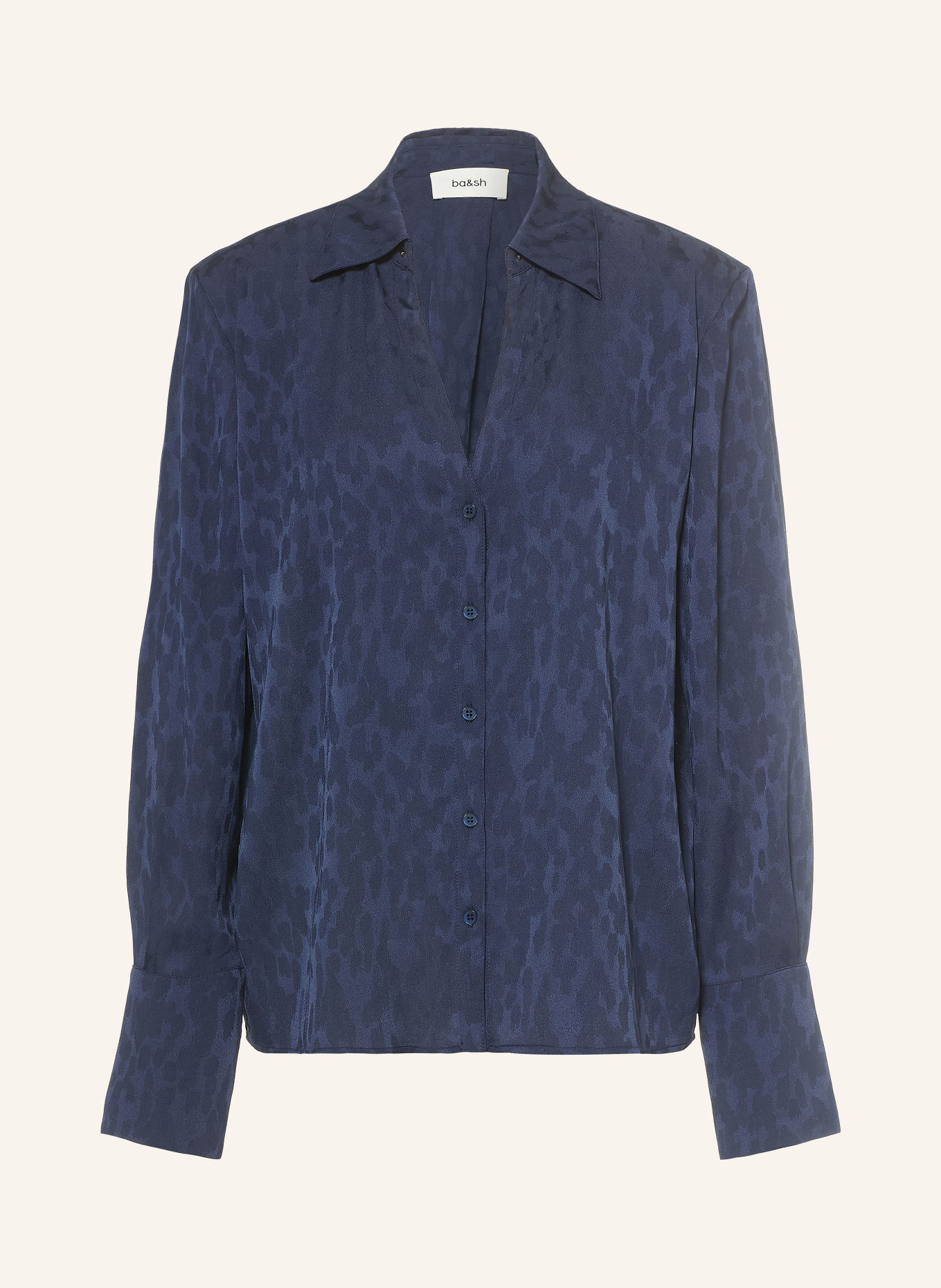 ba&sh Bluse HETSEY: DUNKELBLAU