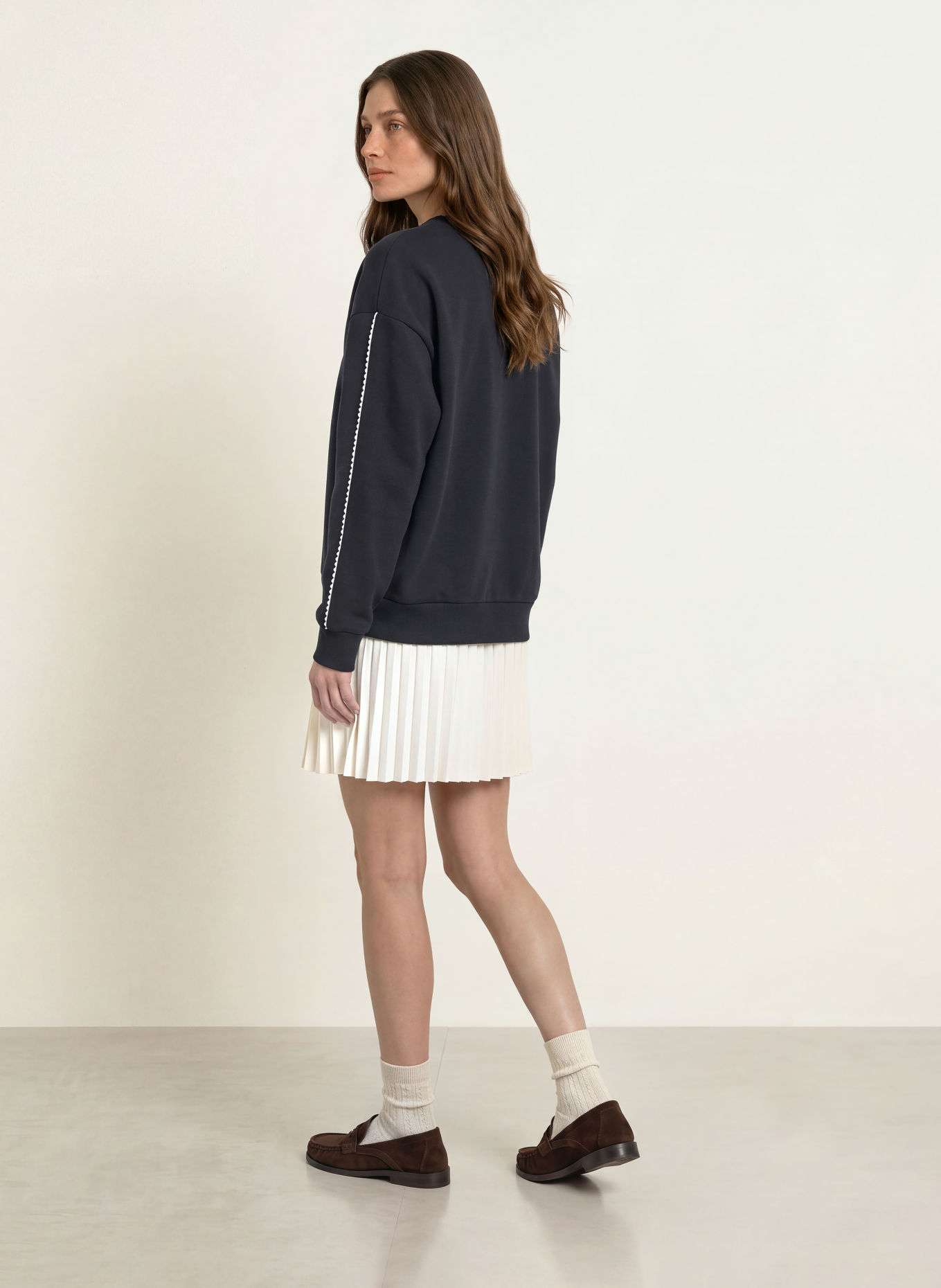 CLAUDIE PIERLOT Sweatshirt: DUNKELBLAU
