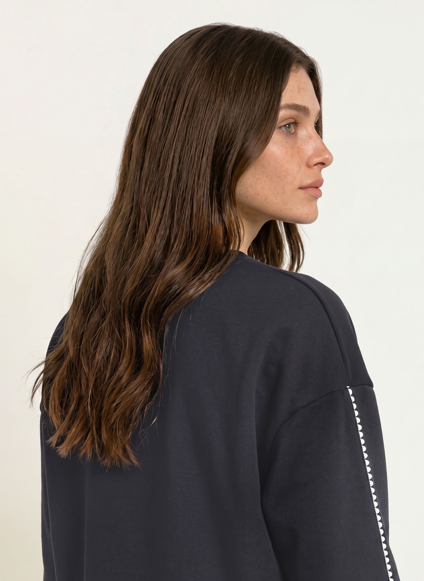 CLAUDIE PIERLOT Sweatshirt: DUNKELBLAU