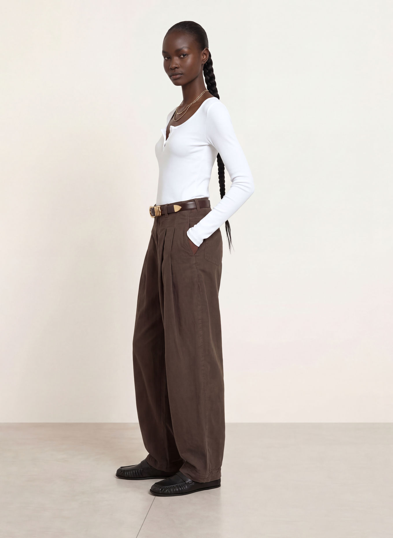 ALLSAINTS Longsleeve JULES: WEISS