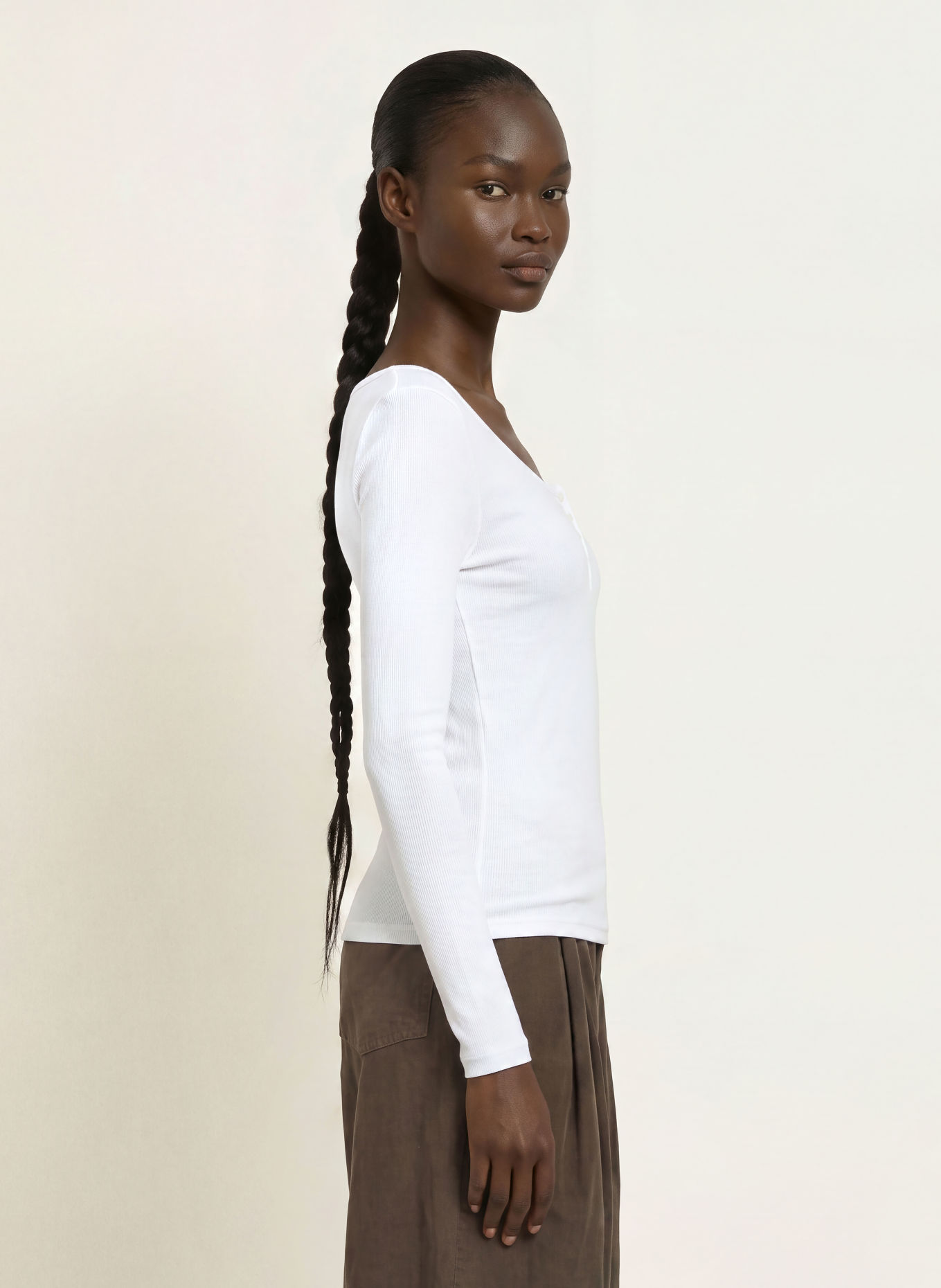 ALLSAINTS Longsleeve JULES: WEISS