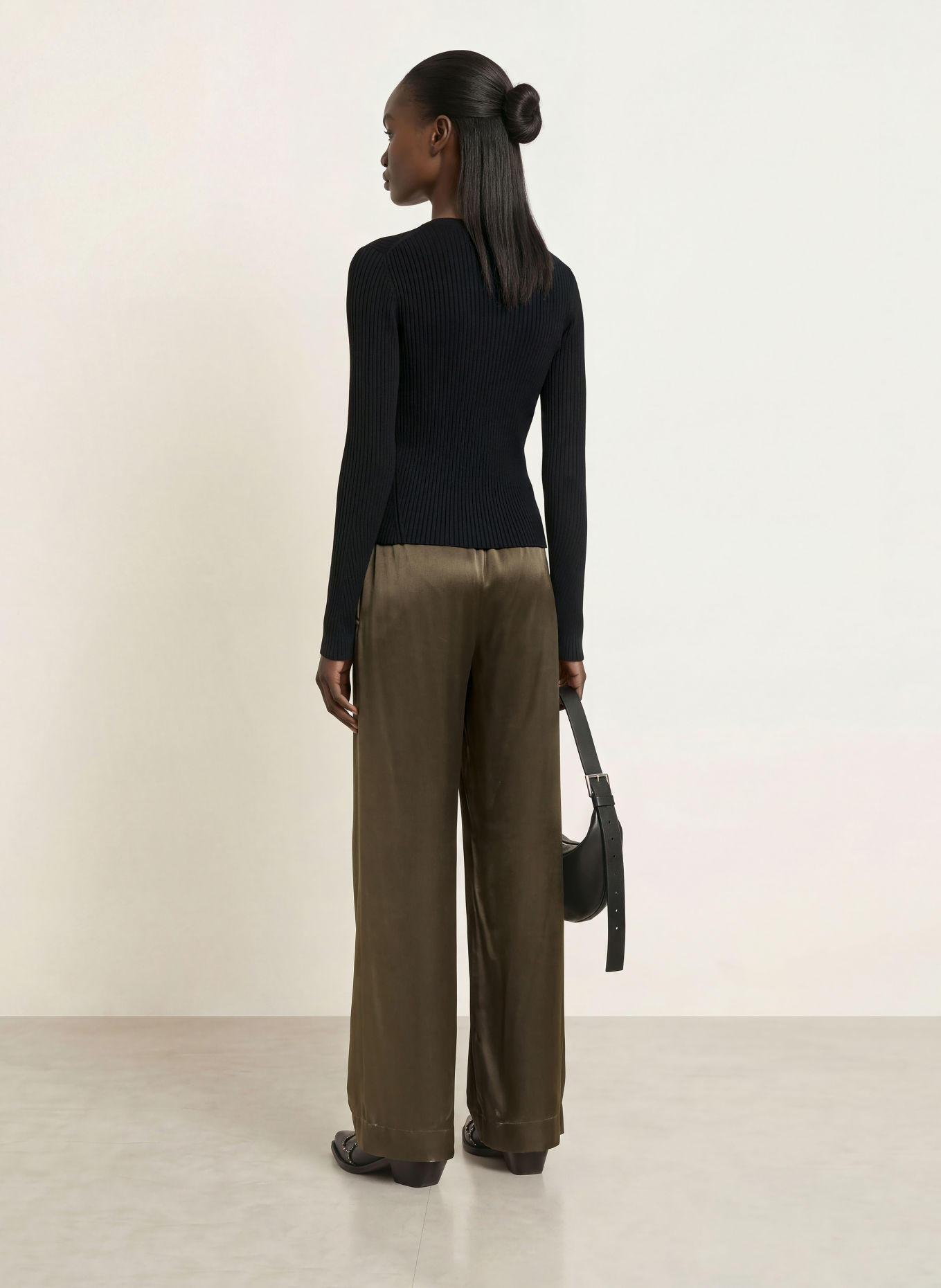 ALLSAINTS Strickjacke CRUZ: SCHWARZ