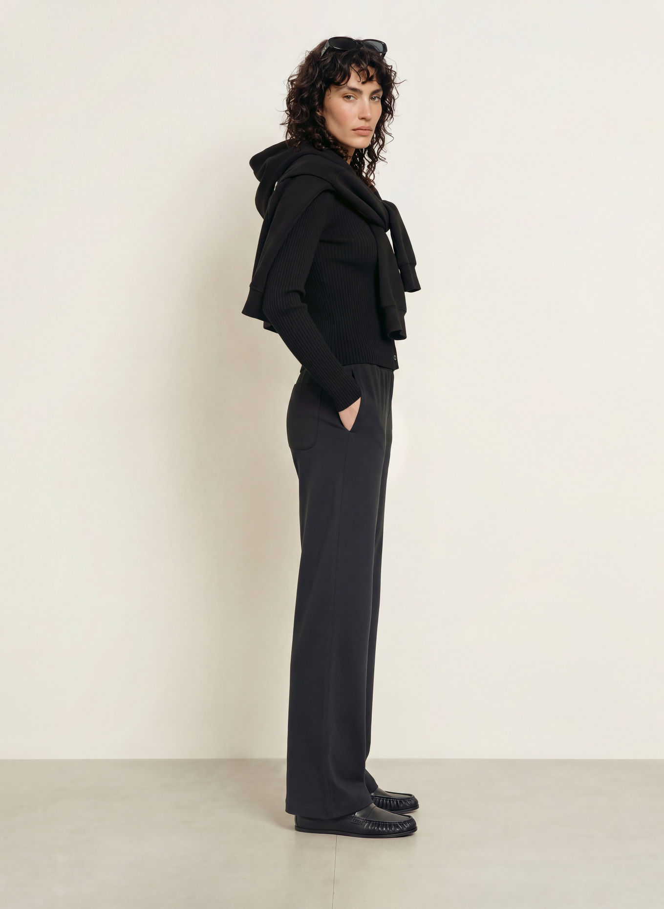 ALLSAINTS Sweatpants ELODIE: SCHWARZ