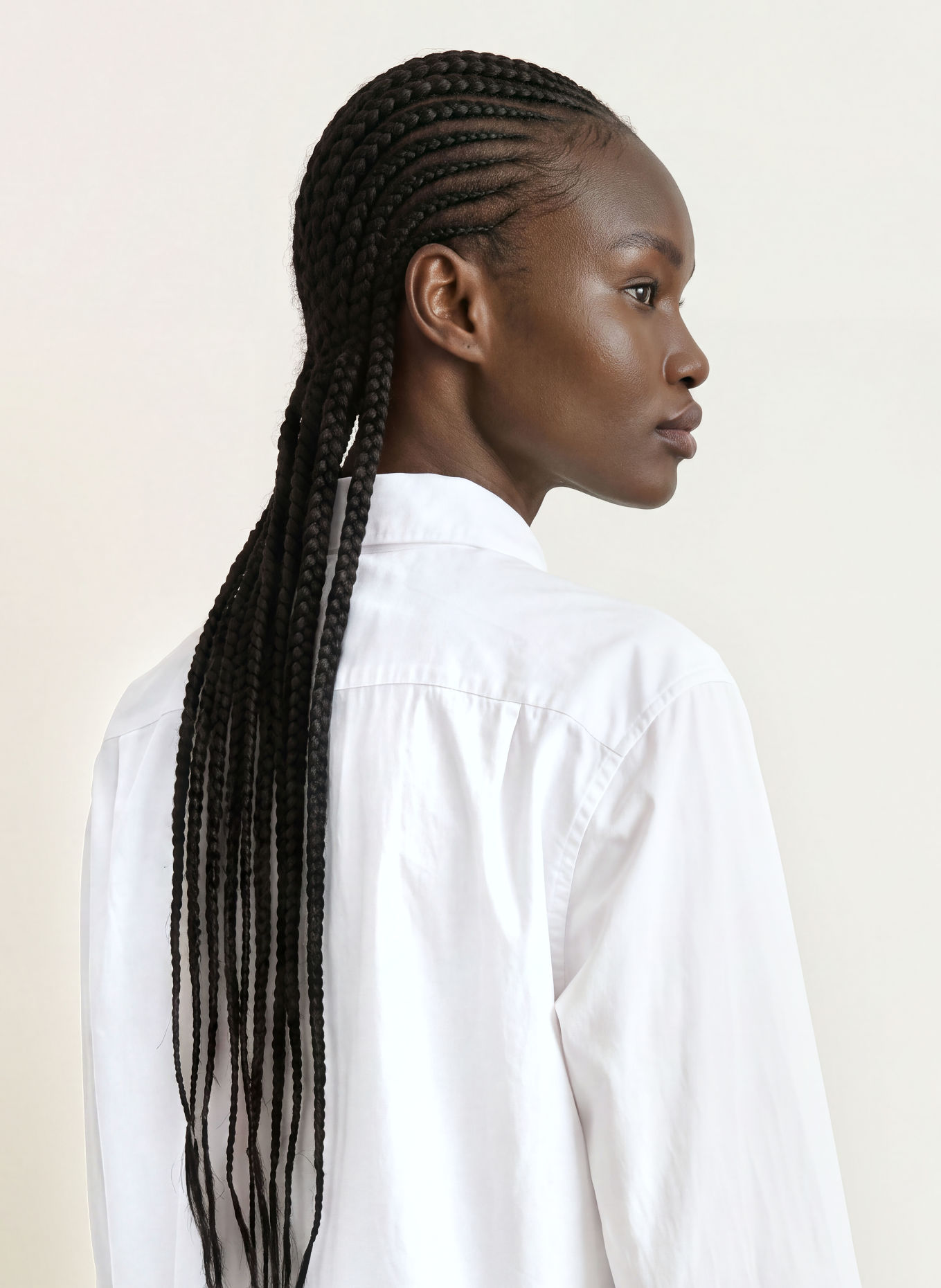 ALLSAINTS Chemisier oversize KAIA: BLANC