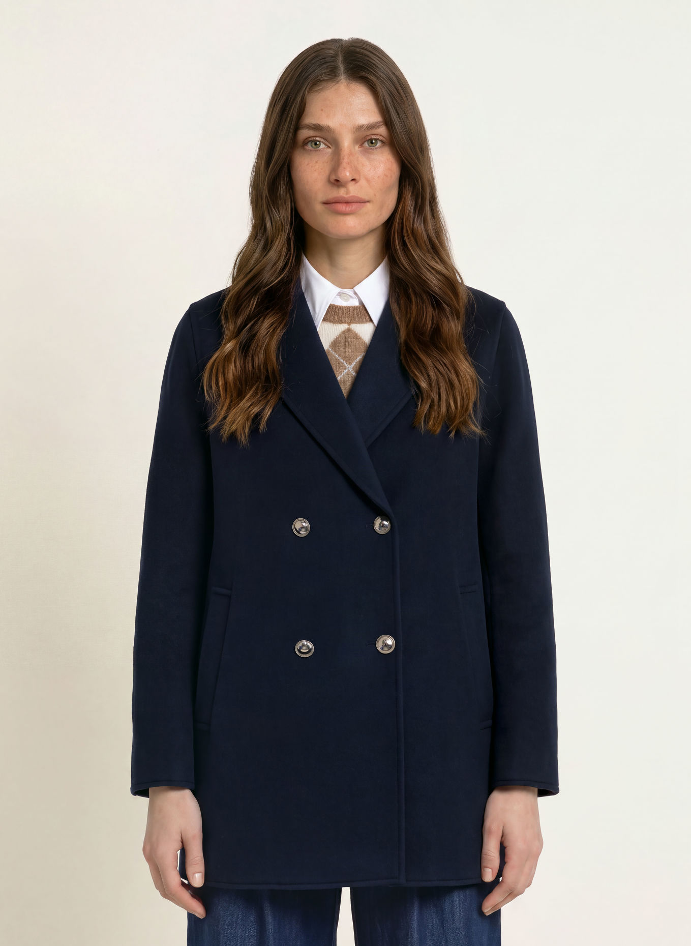 CLAUDIE PIERLOT Cabanjacke: DUNKELBLAU