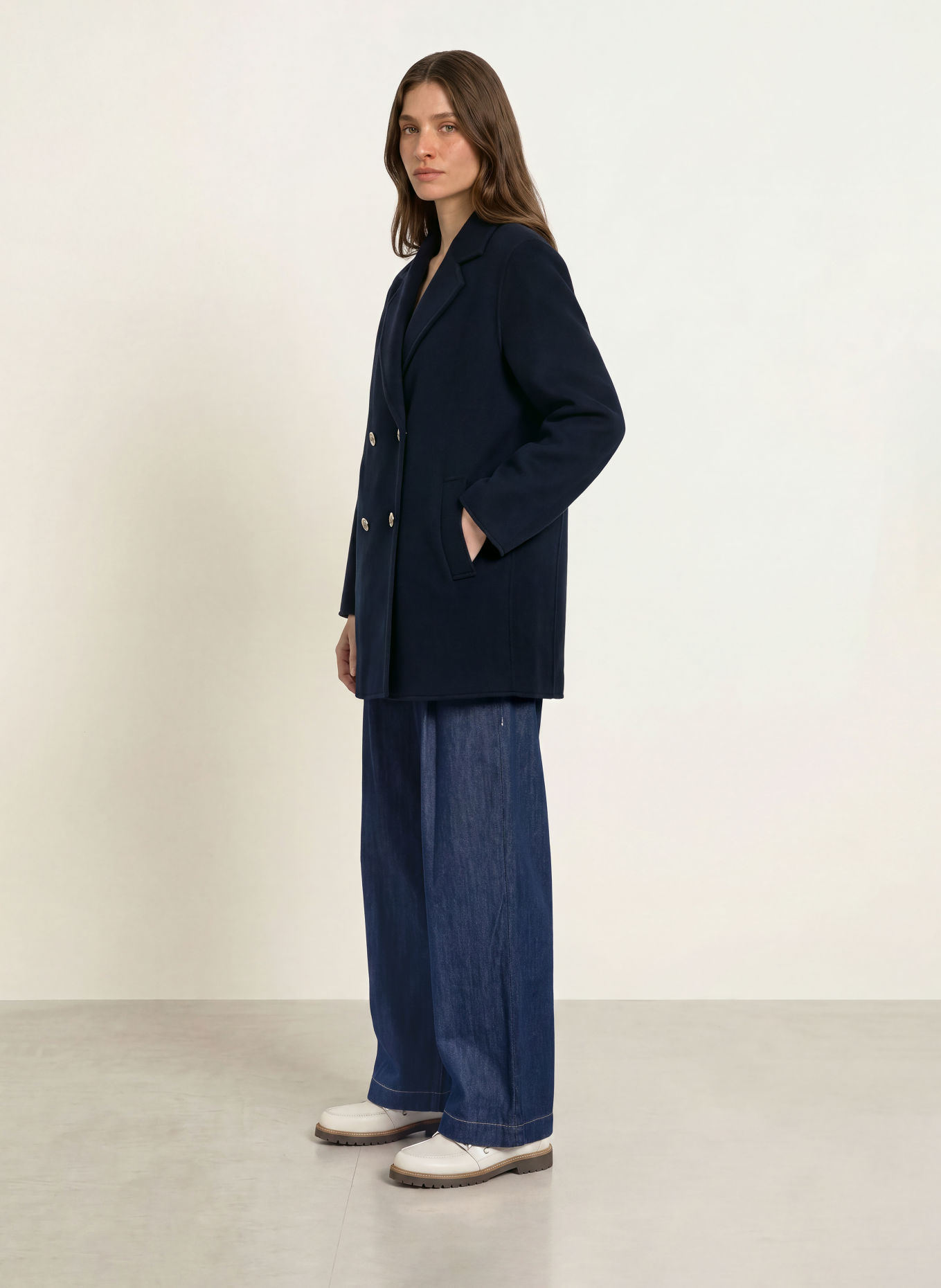 CLAUDIE PIERLOT Cabanjacke: DUNKELBLAU