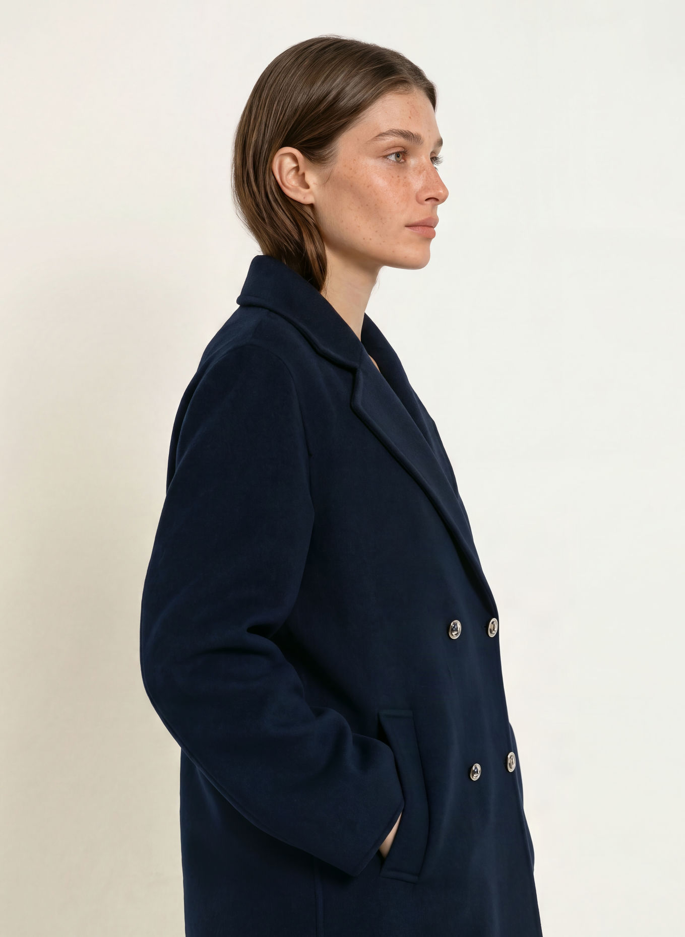 CLAUDIE PIERLOT Cabanjacke: DUNKELBLAU
