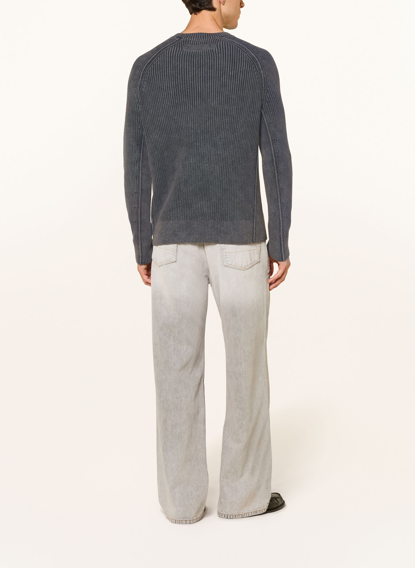ALLSAINTS Trui KIT: DONKERGRIJS / ZWART