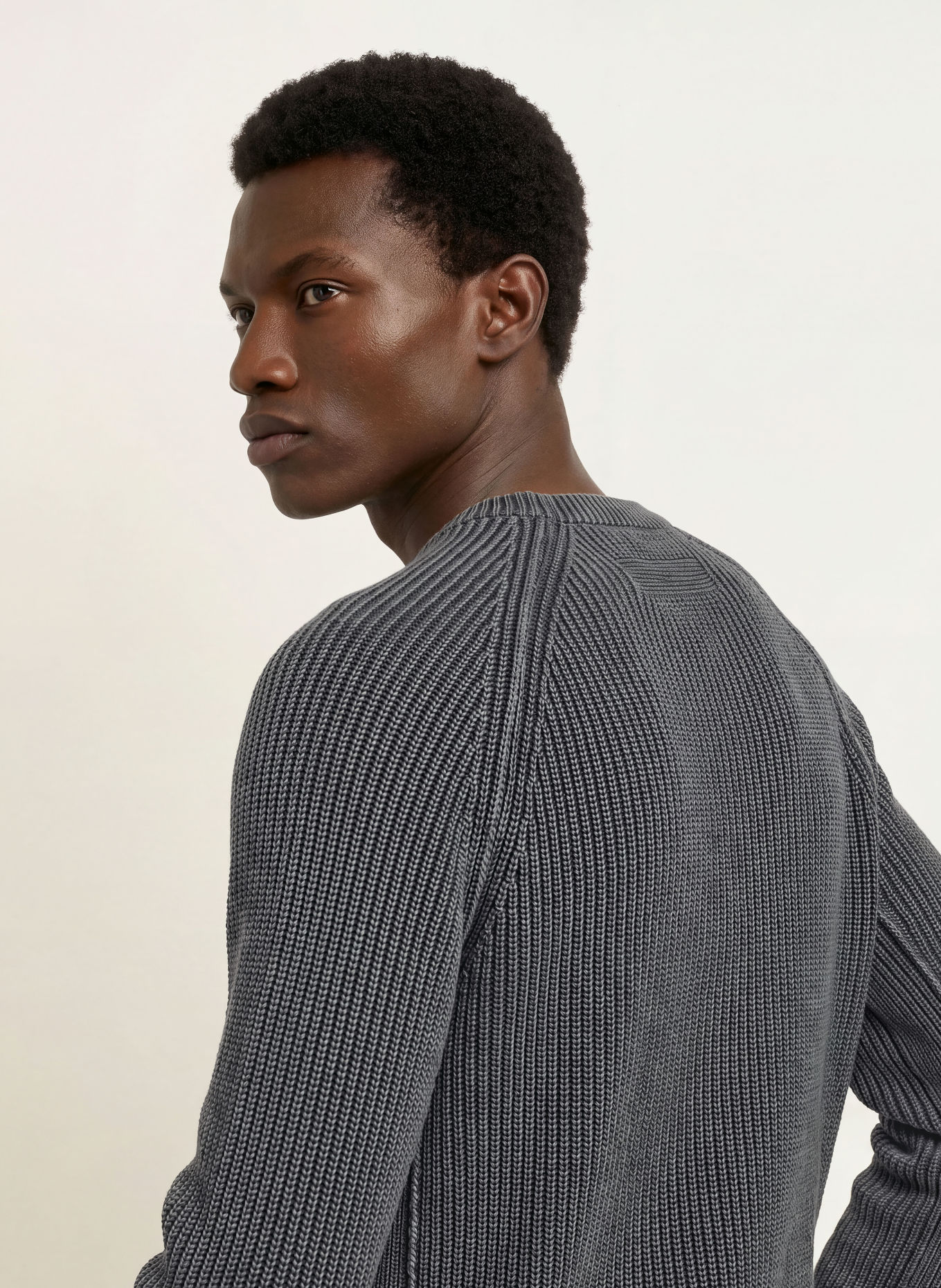 ALLSAINTS Trui KIT: DONKERGRIJS / ZWART
