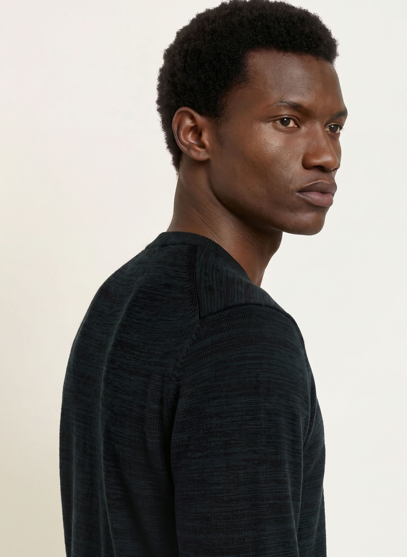 ALLSAINTS Pullover BETON: SCHWARZ