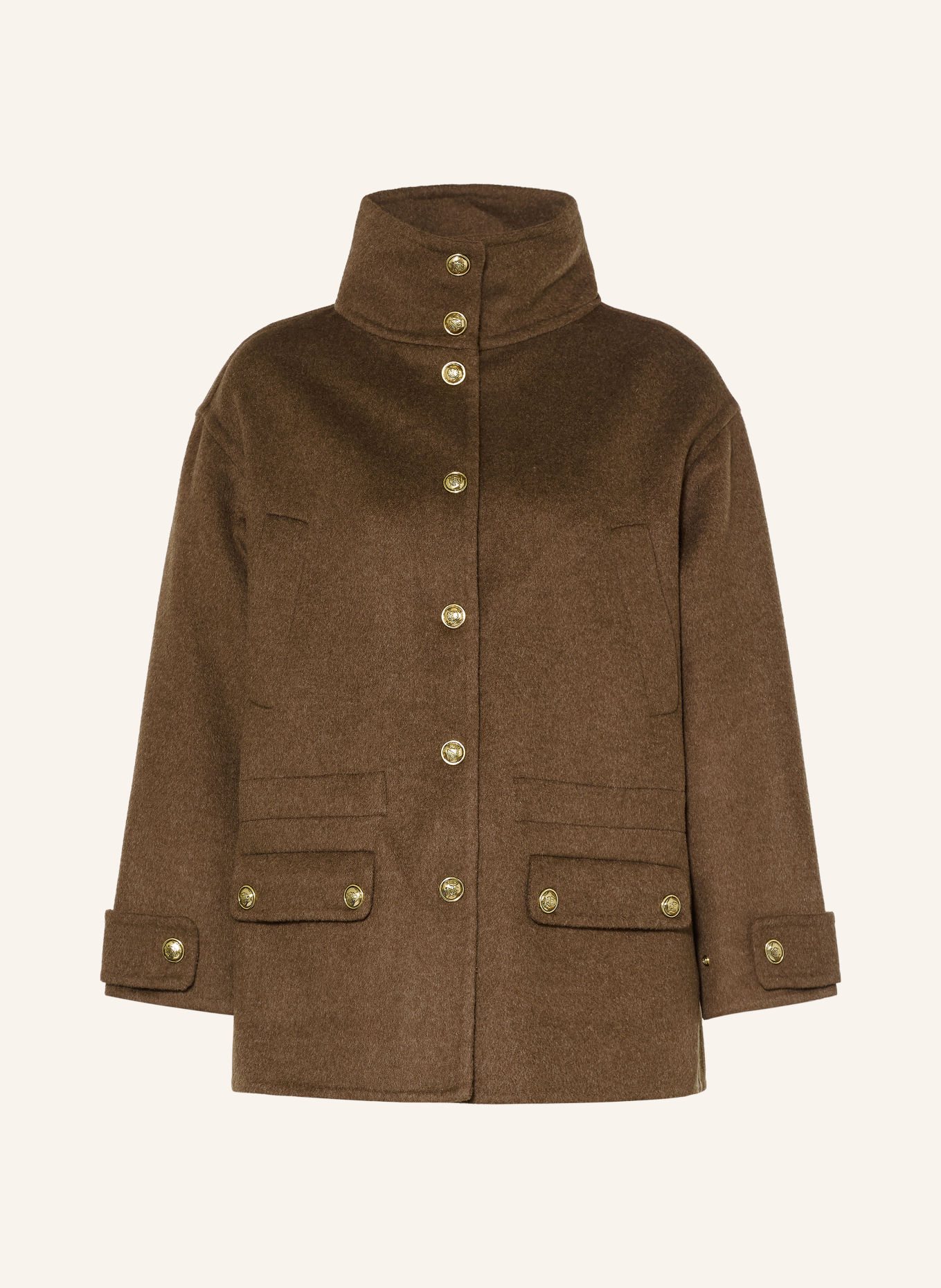 SANDRO Jacke: BRAUN