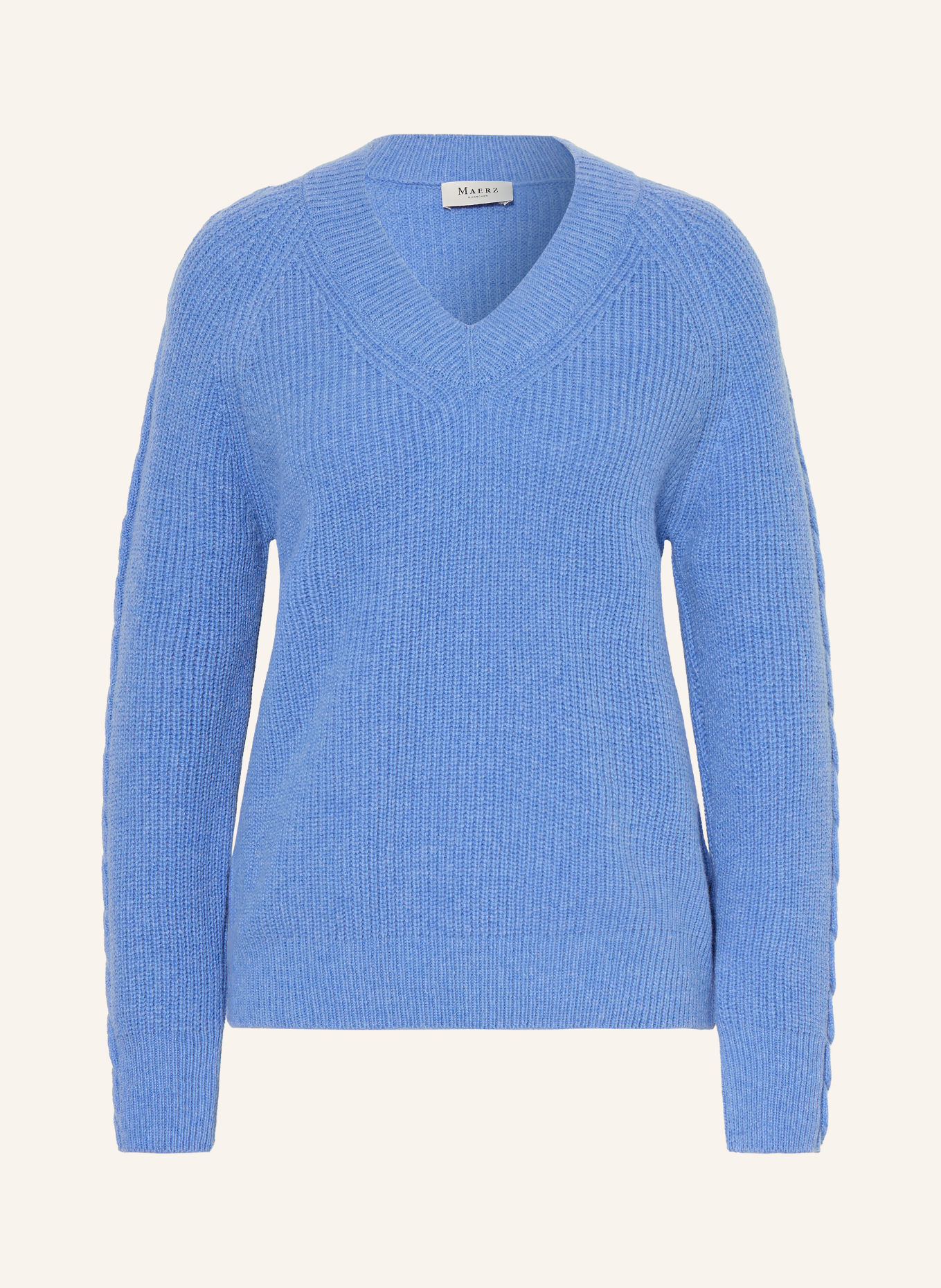 MAERZ MUENCHEN Pullover: LYSEBLÅ